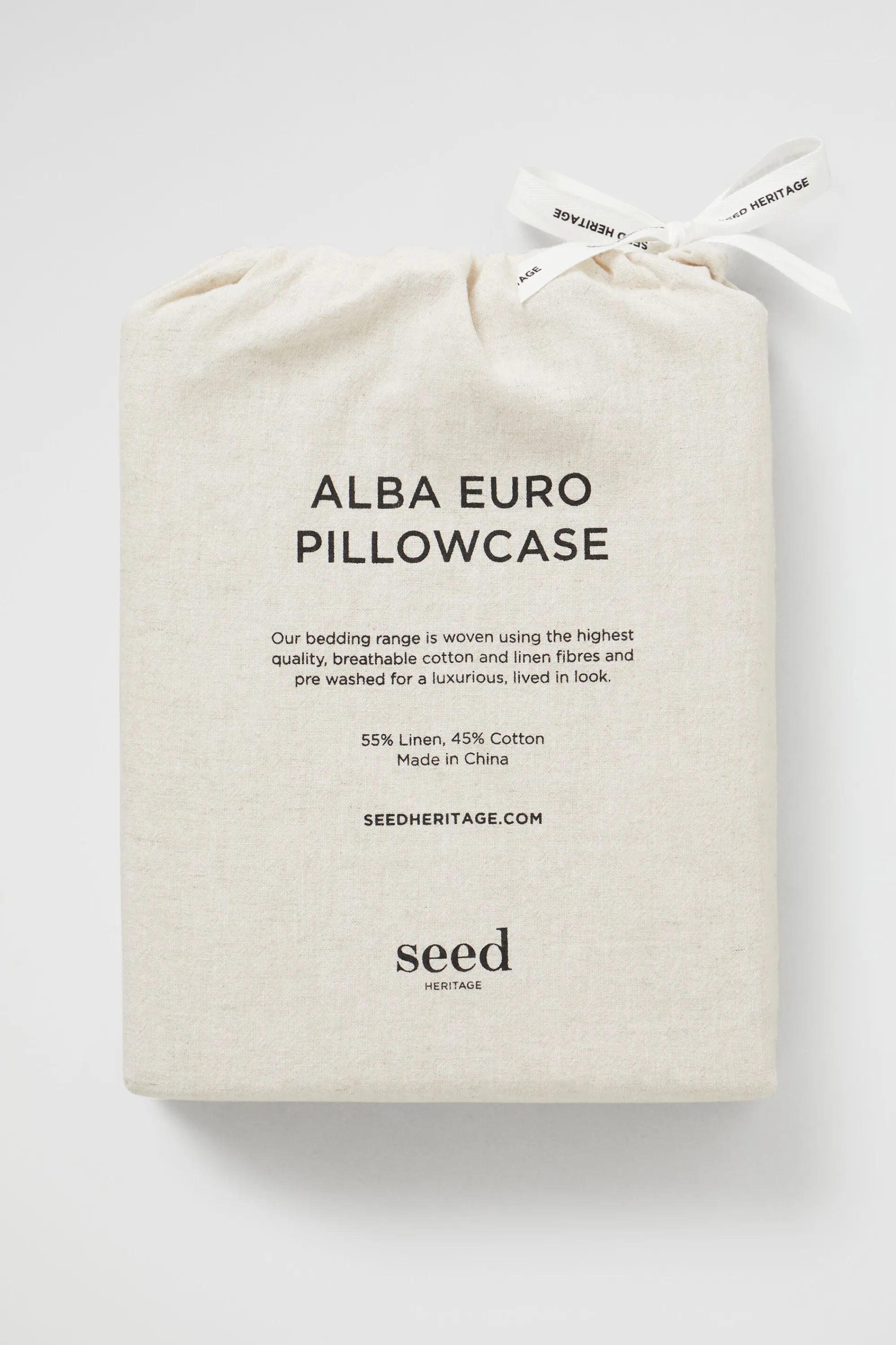 Seed Heritage Bedroom-Alba Euro Pillowcase