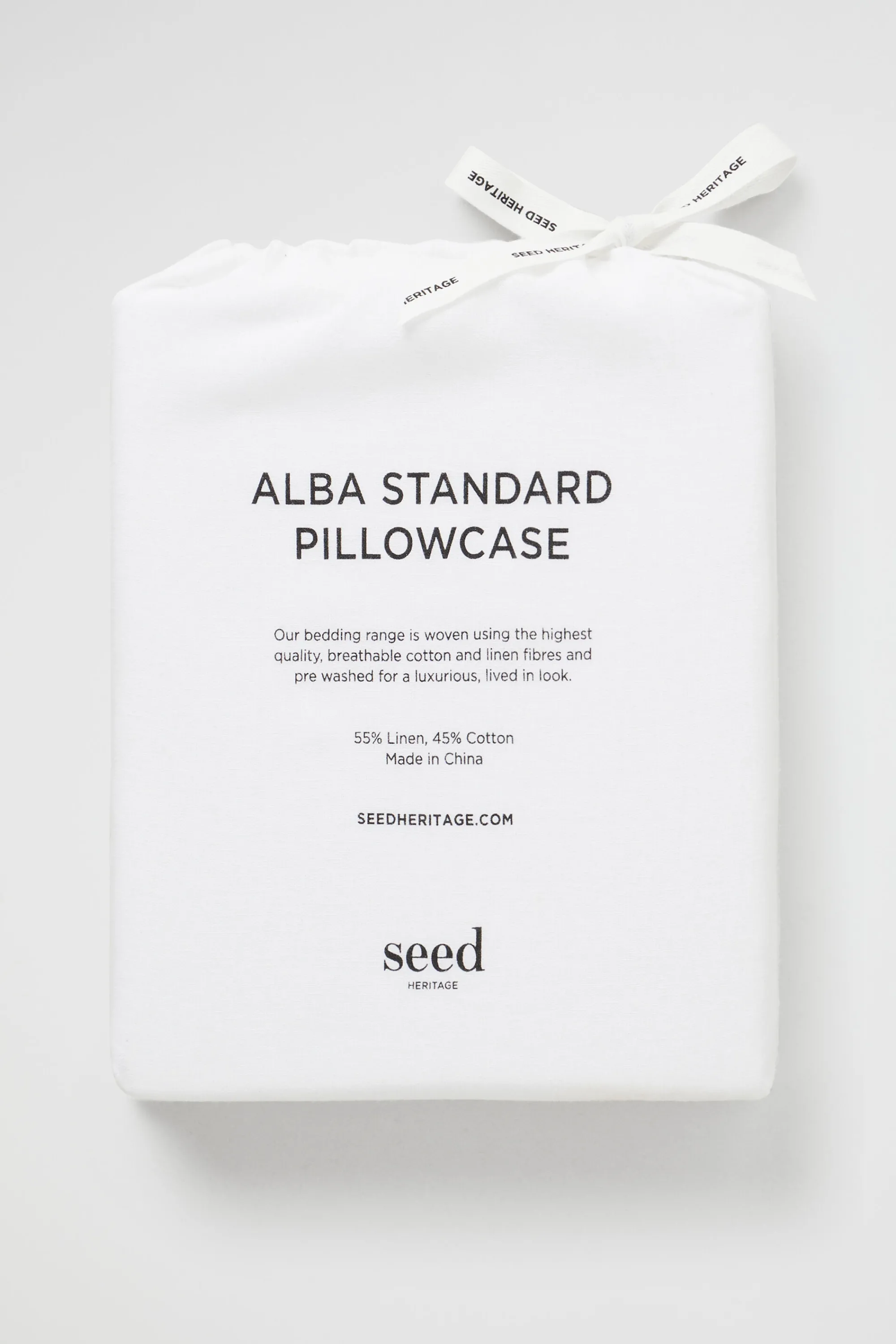 Seed Heritage Bedroom-Alba Standard Pillowcase