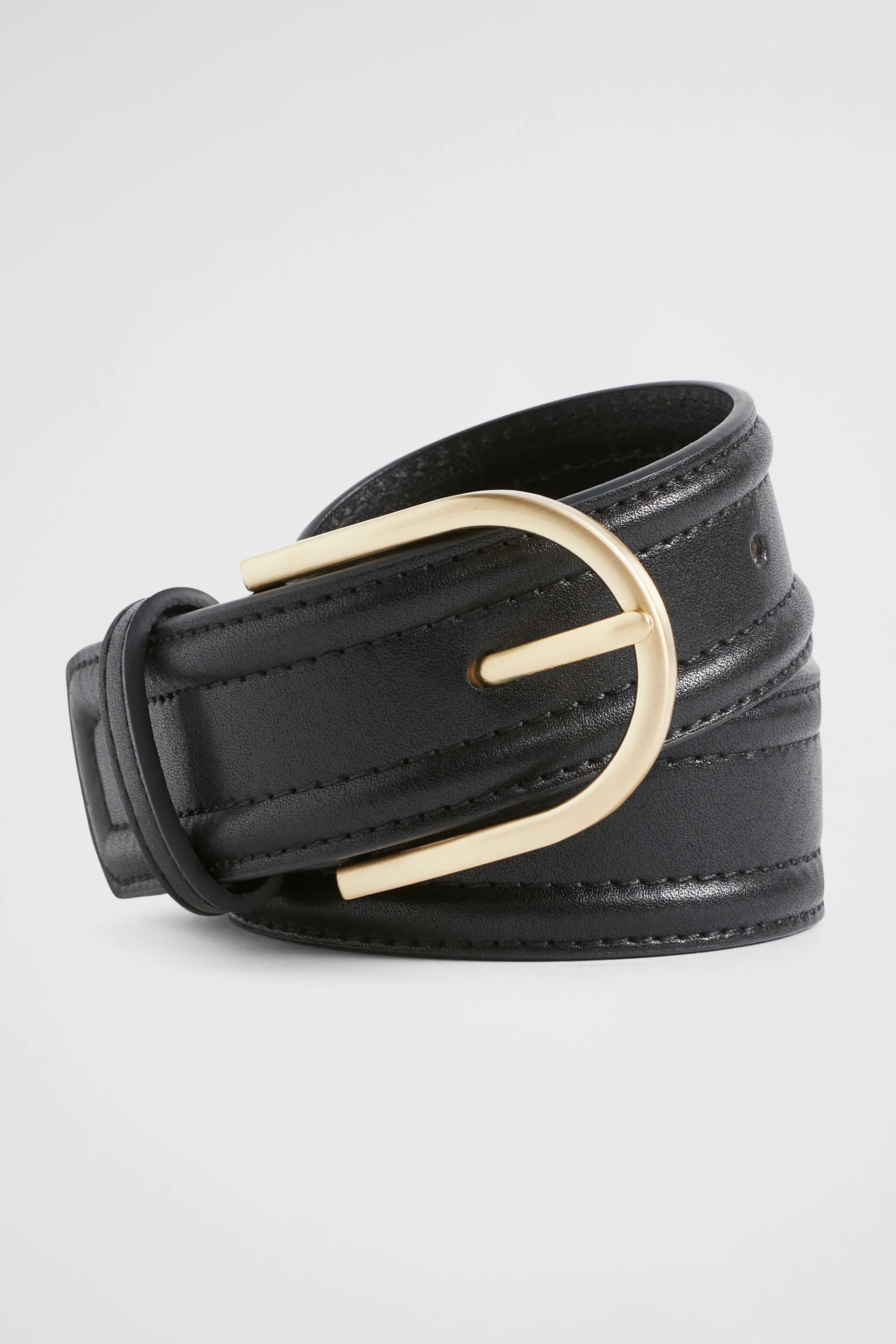 Woman Seed Heritage Belts-Andrea Leather Hip Belt