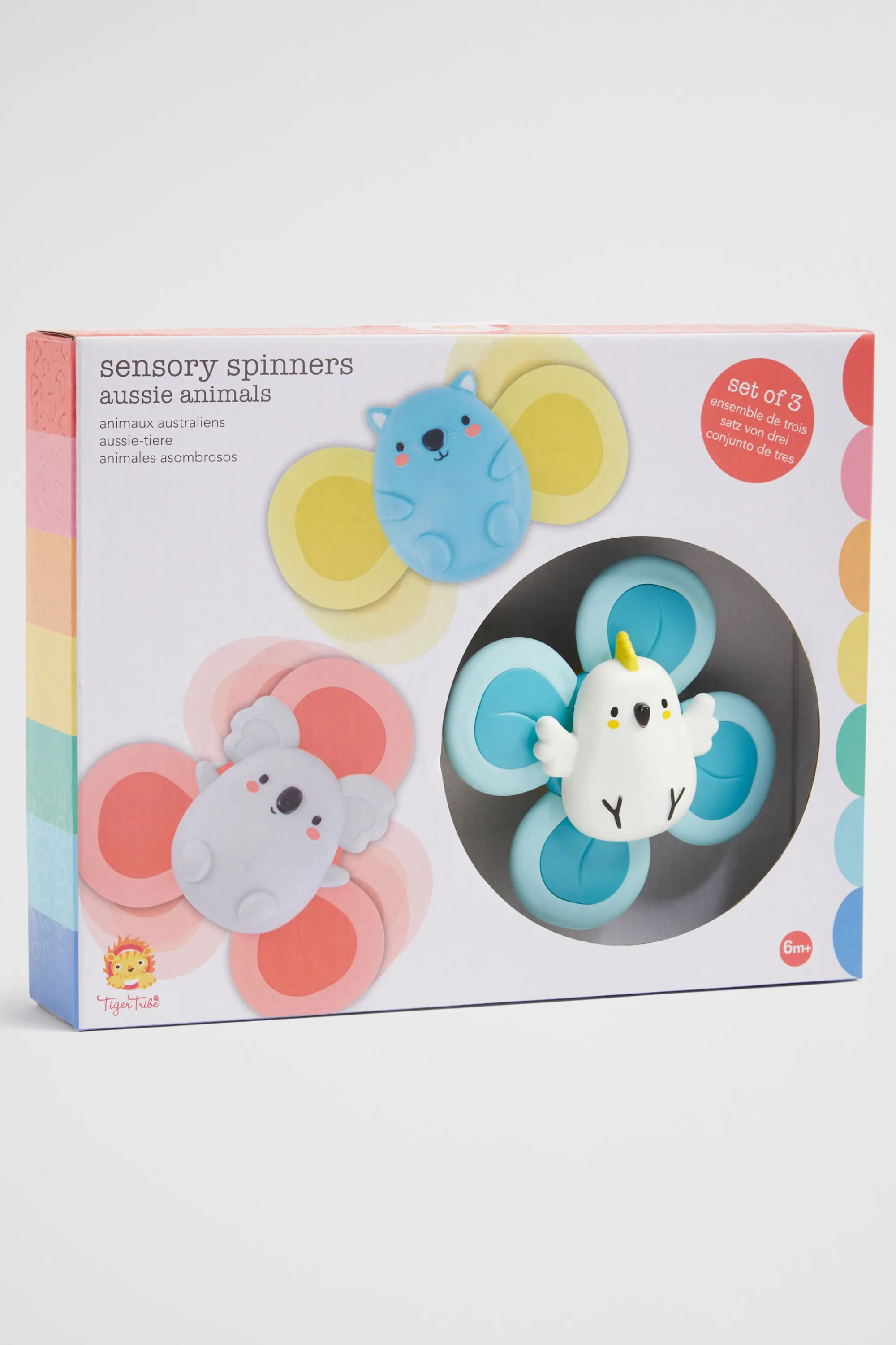 Baby Boy Seed Heritage Baby Toys-Animals Sensory Spinners