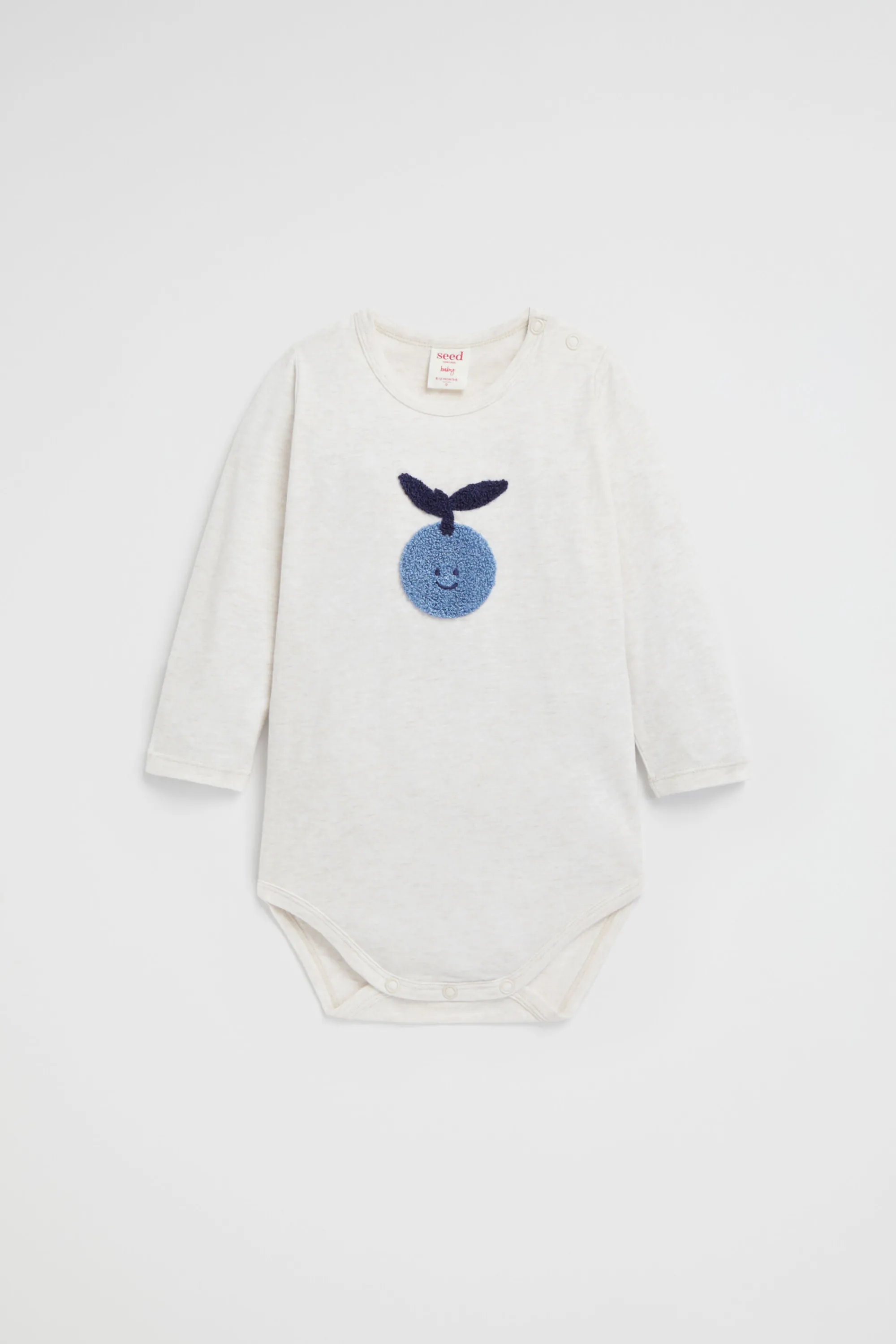 Newborn Seed Heritage Bodysuits & Onesies-Blueberry Bodysuit