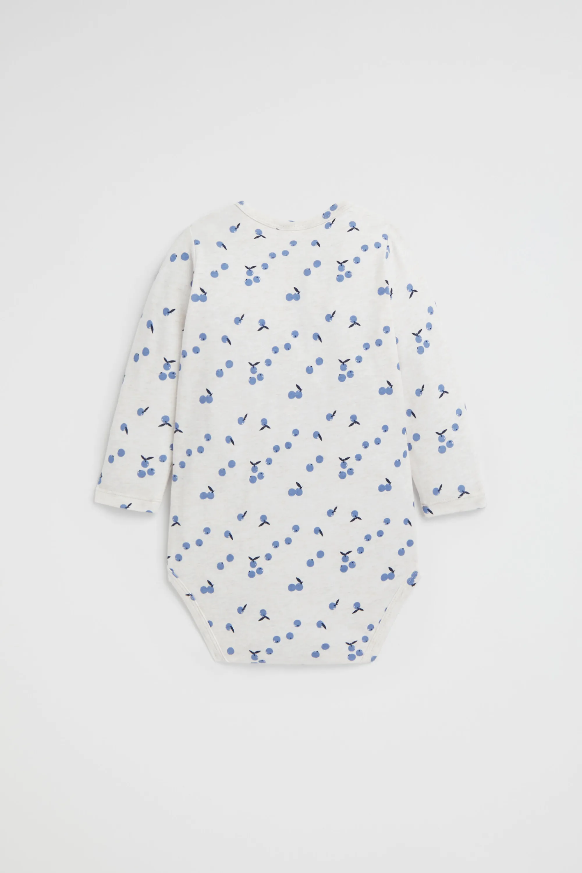 Newborn Seed Heritage Bodysuits & Onesies-Blueberry Yardage Bodysuit