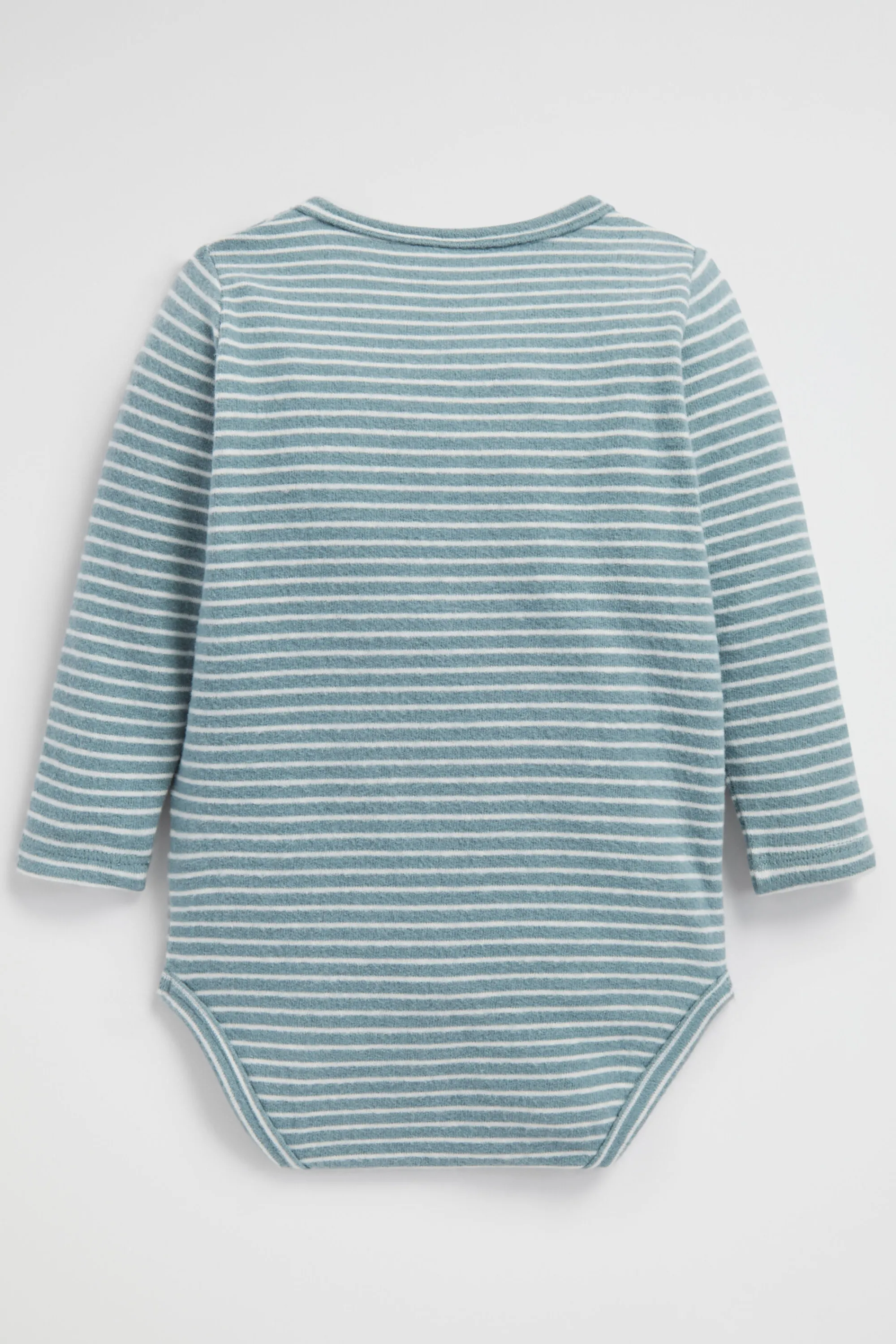 Newborn Seed Heritage Bodysuits & Onesies-Brushed Stripe Bodysuit