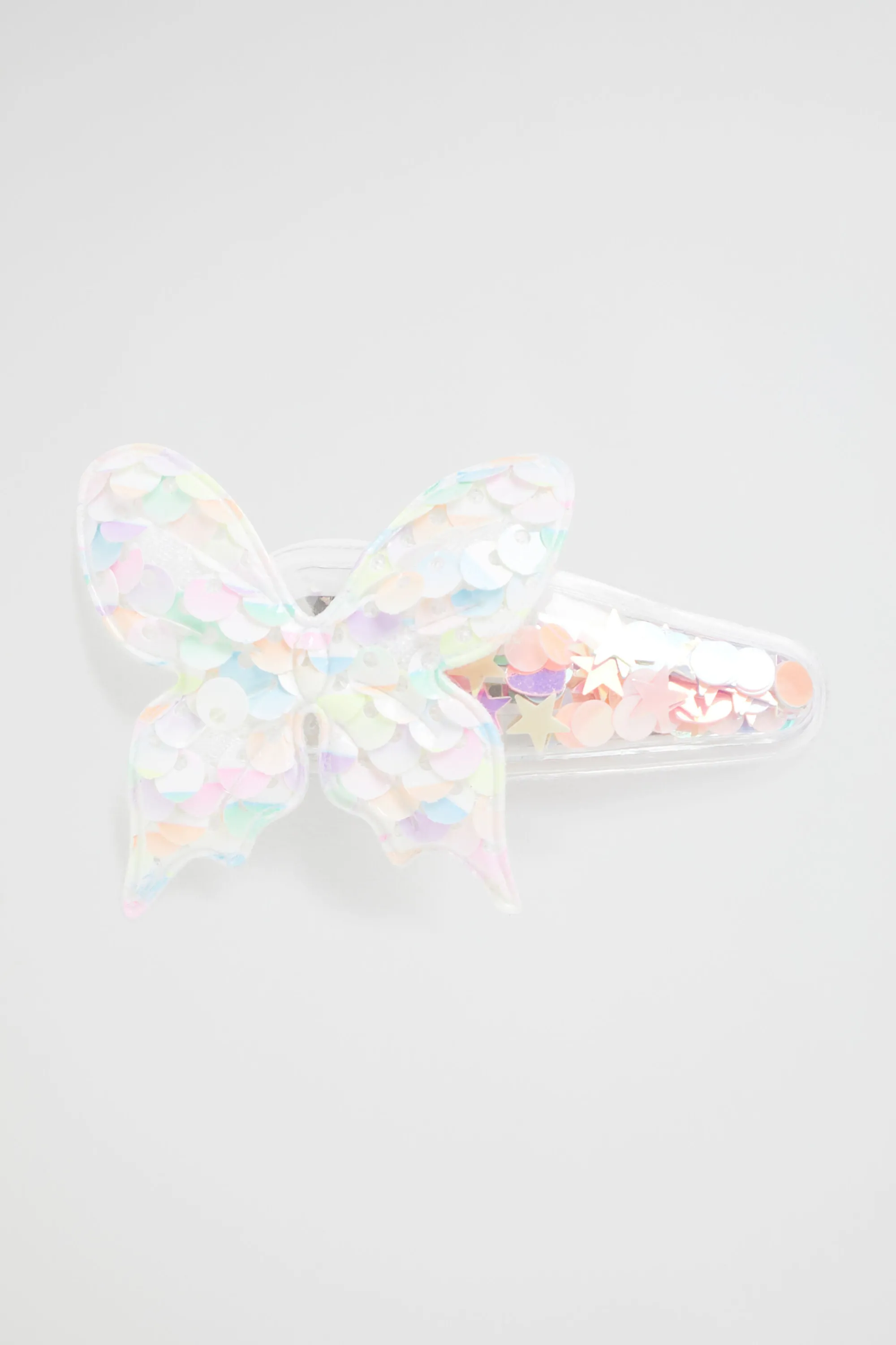 Girl Seed Heritage Hair Accessories-Butterfly Sequin Shaker Snap