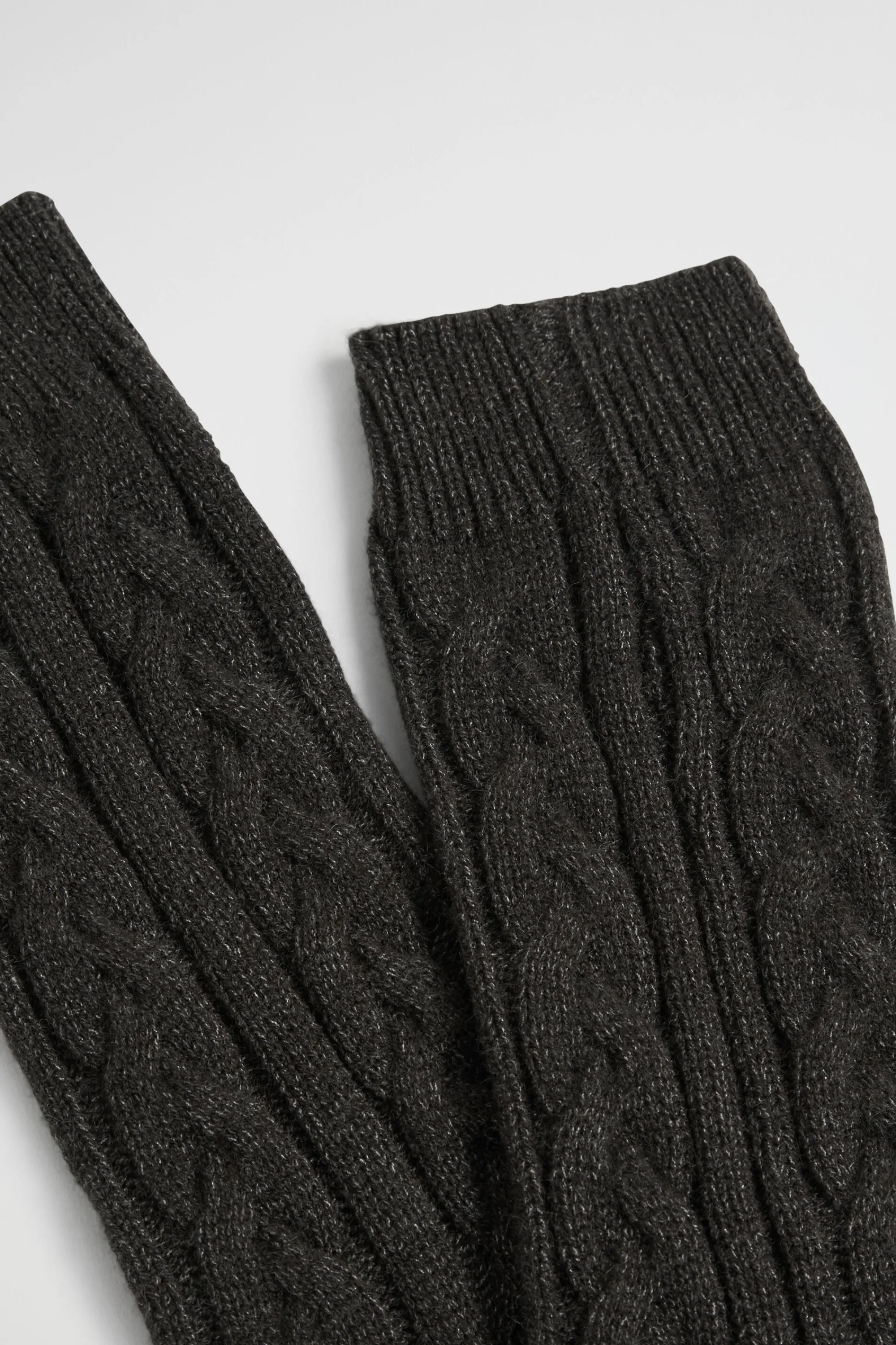 Woman Seed Heritage Socks & Tights-Cable Knit Bed Sock