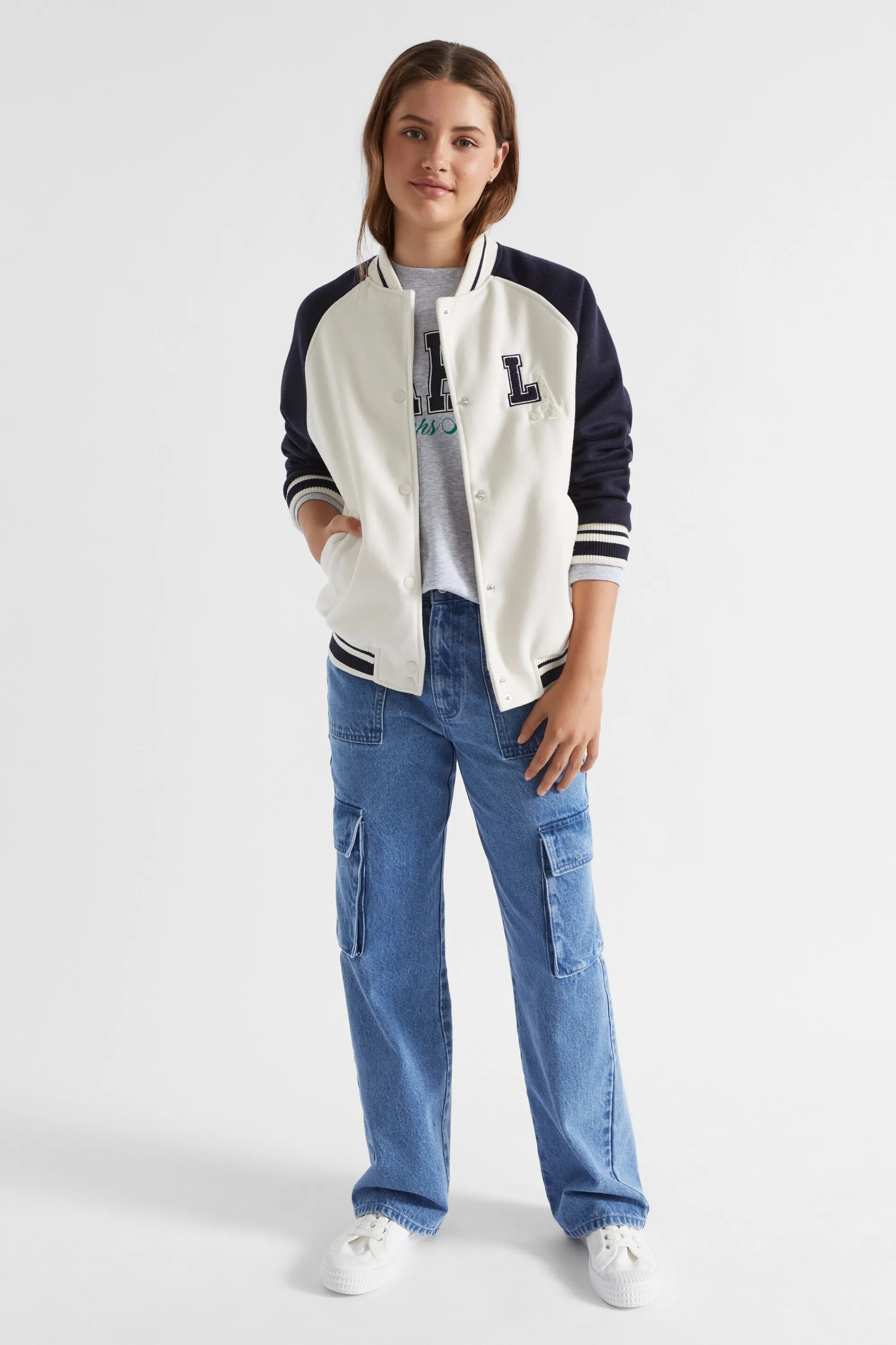 Teen Girl Seed Heritage Denim & Jeans-Cargo Jean