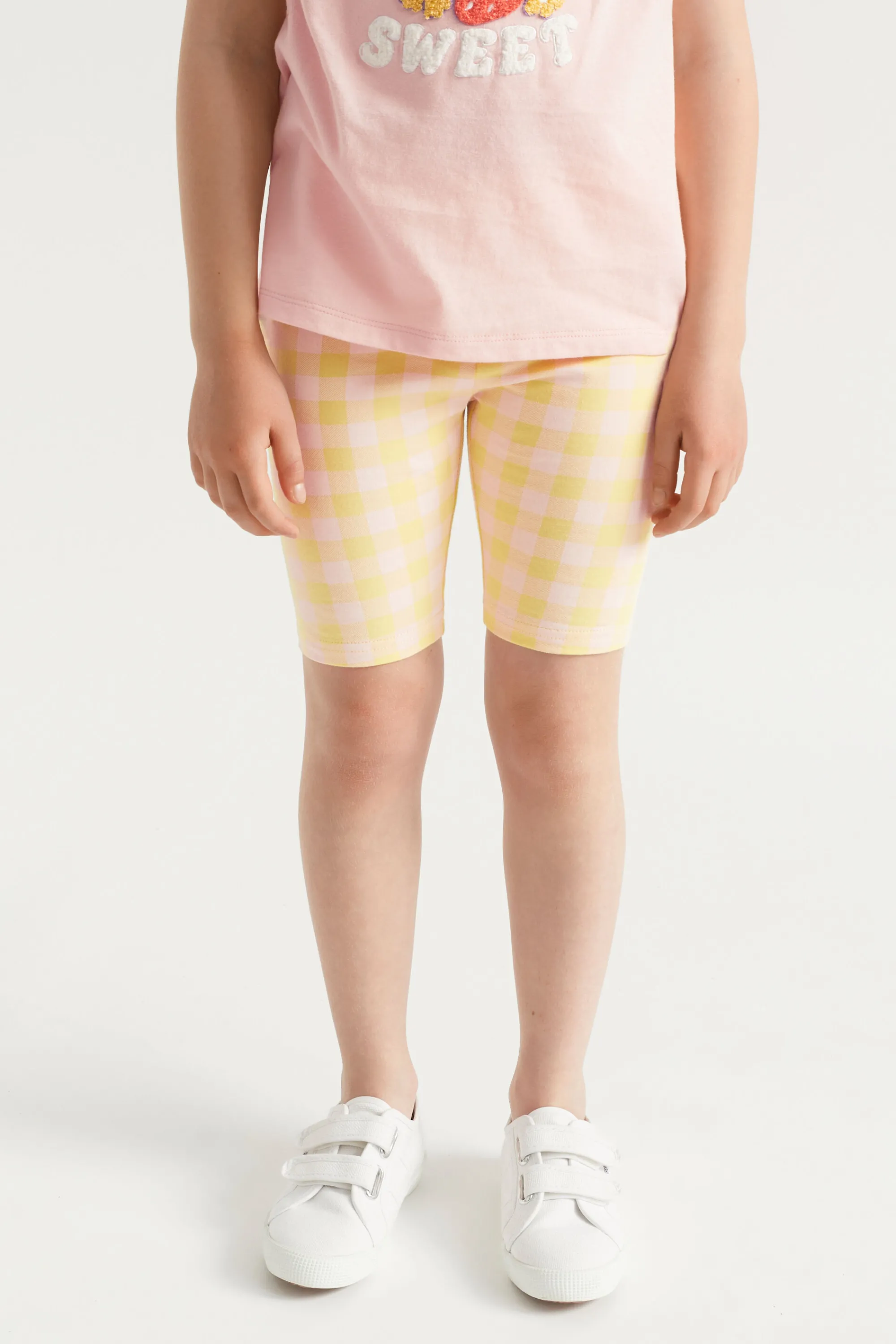 Girl Seed Heritage Shorts-Check Bike Short