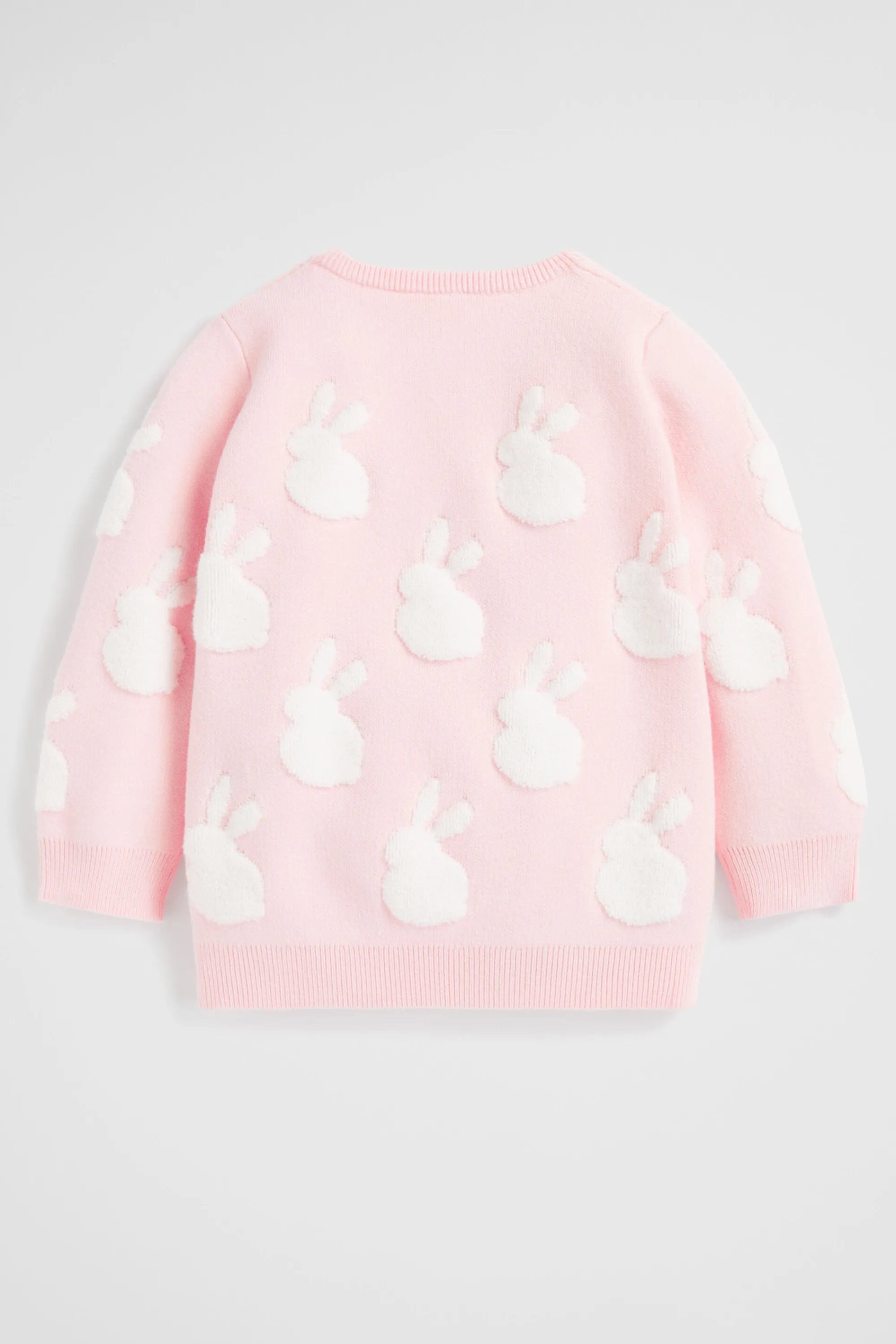 Baby Girl Seed Heritage T-Shirts & Tops-Chenille Bunny Sweat