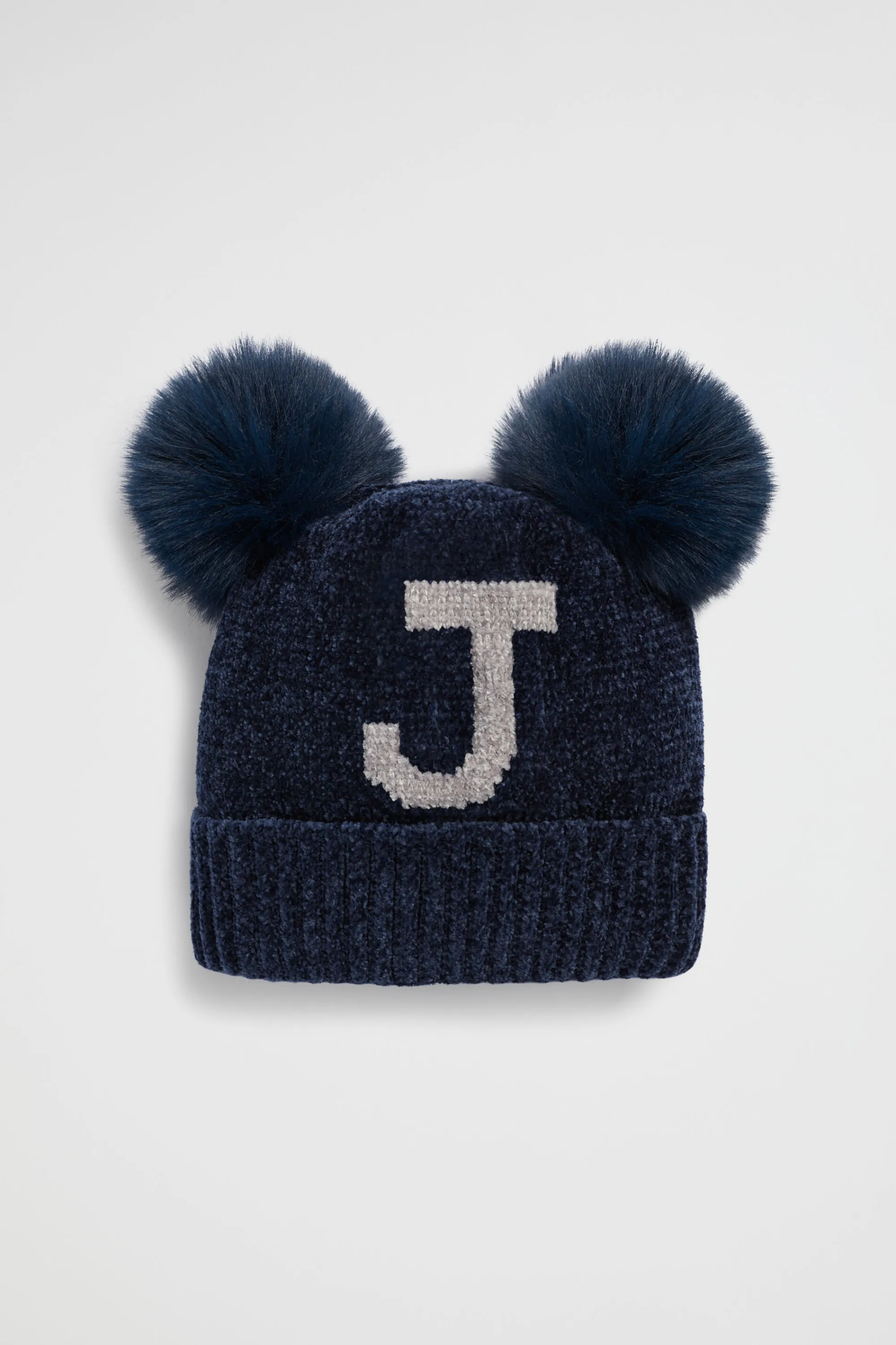 Baby Boy Seed Heritage Beanies-Chenille Initial Beanie