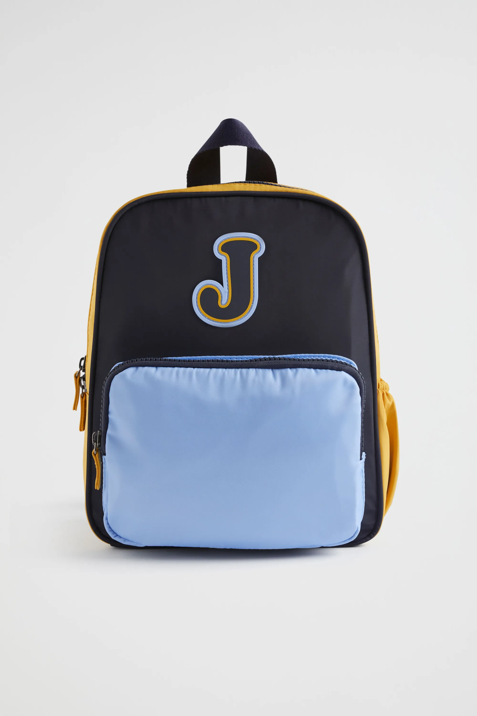 Boy Seed Heritage Bags-Colour Block Initial Backpack