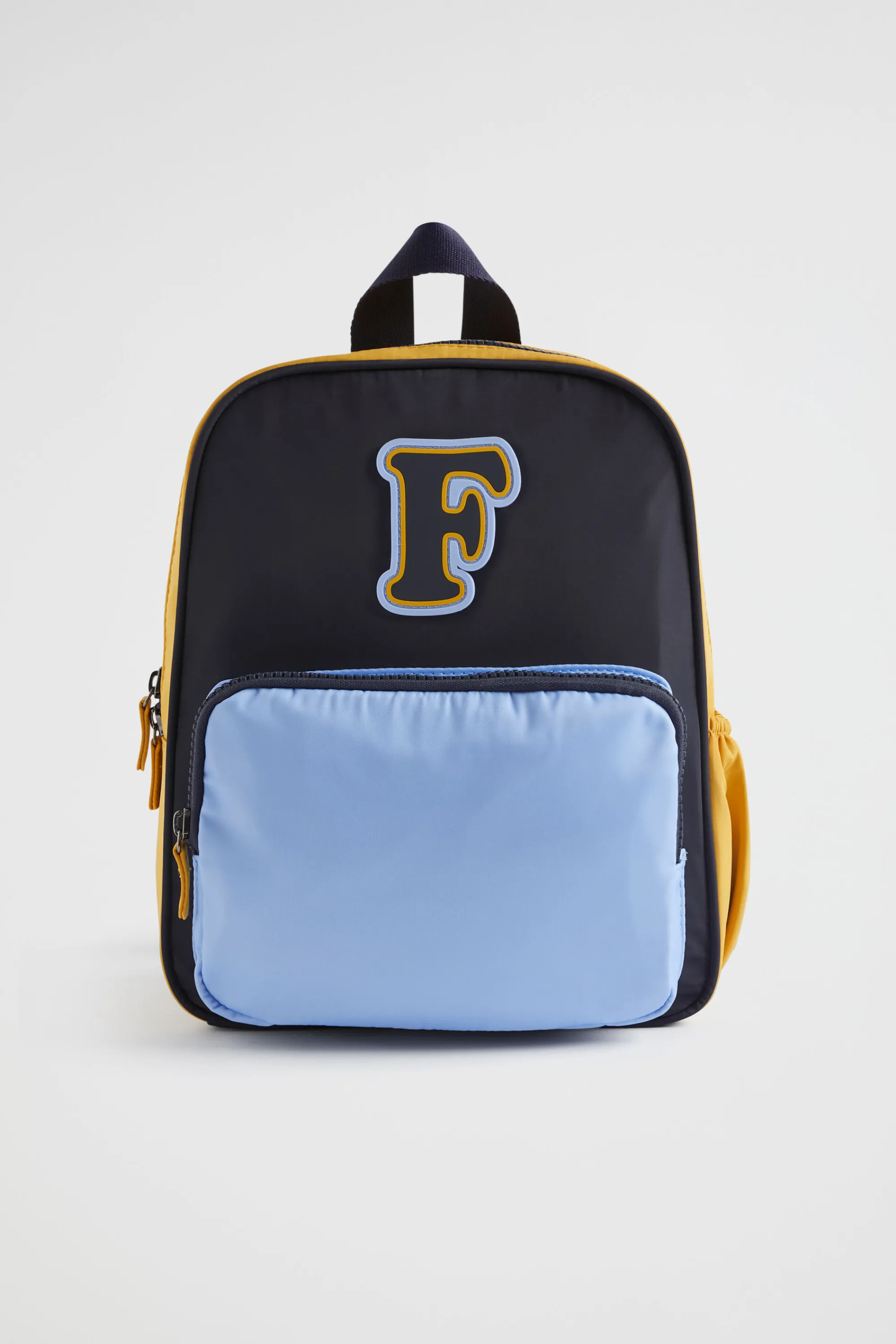 Boy Seed Heritage Bags-Colour Block Initial Backpack