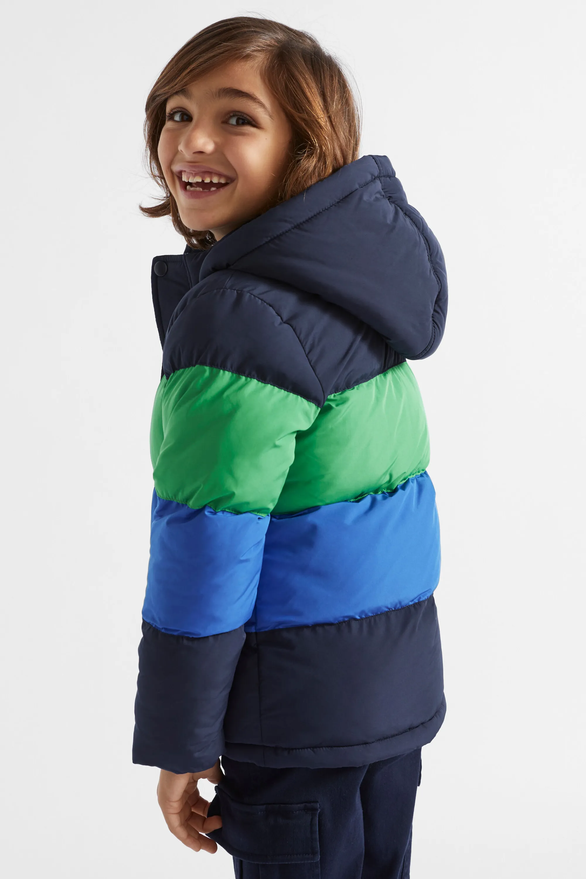 Boy Seed Heritage Jackets & Vests-Colourblock Jacket