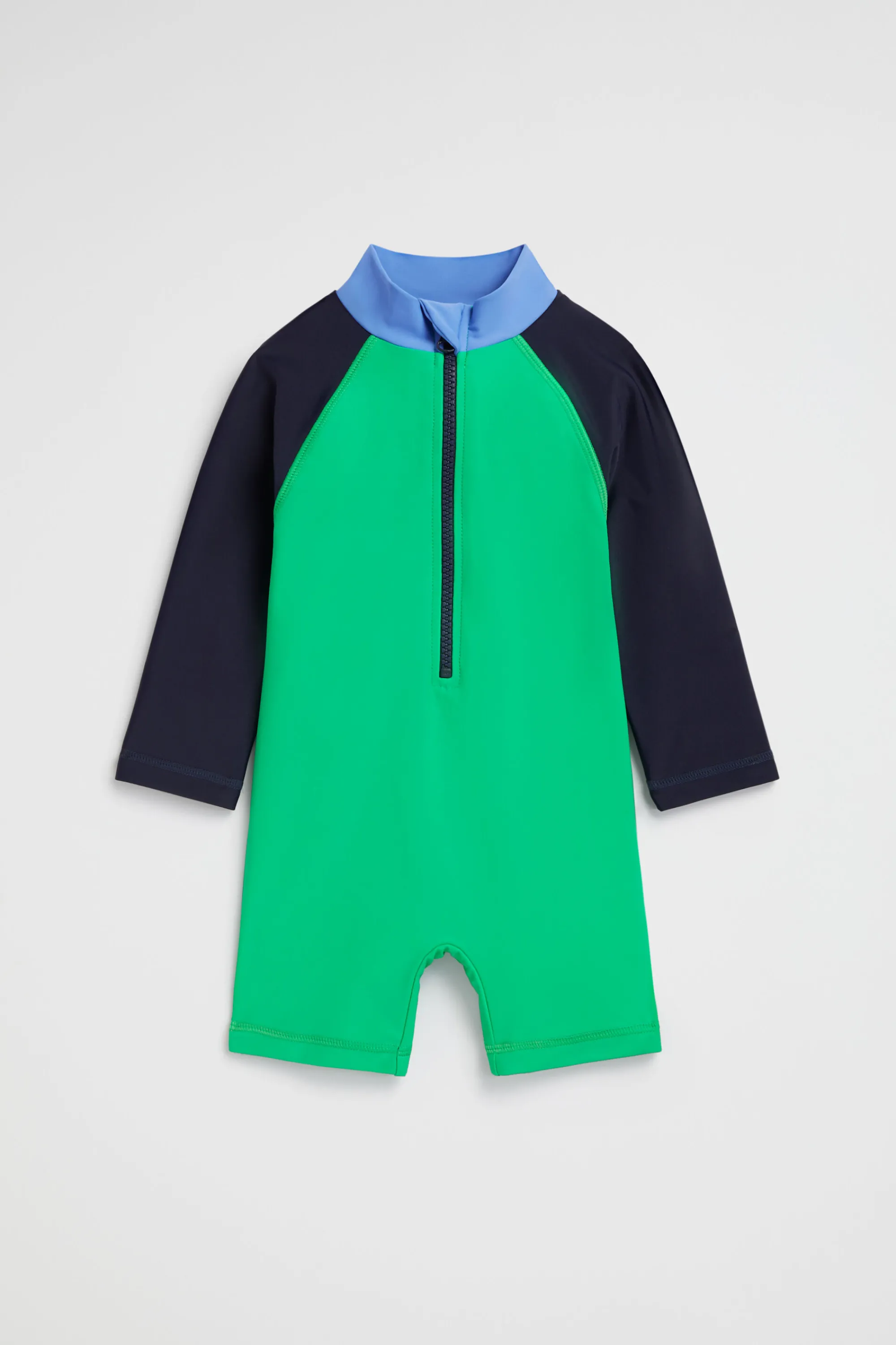 Baby Boy Seed Heritage Swimwear-Colourblock Rashsuit