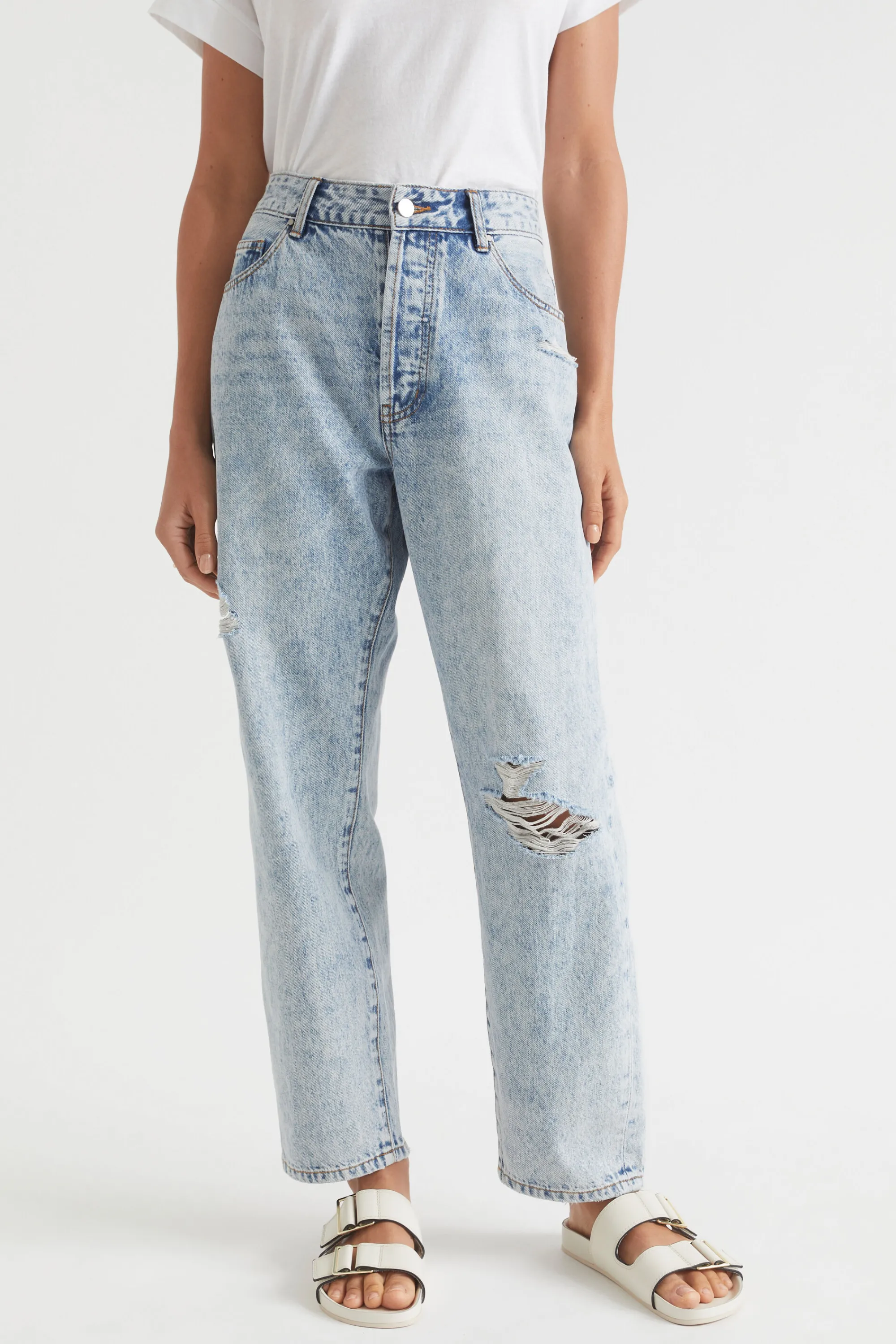 Woman Seed Heritage Pants-Core Boyfriend Jean