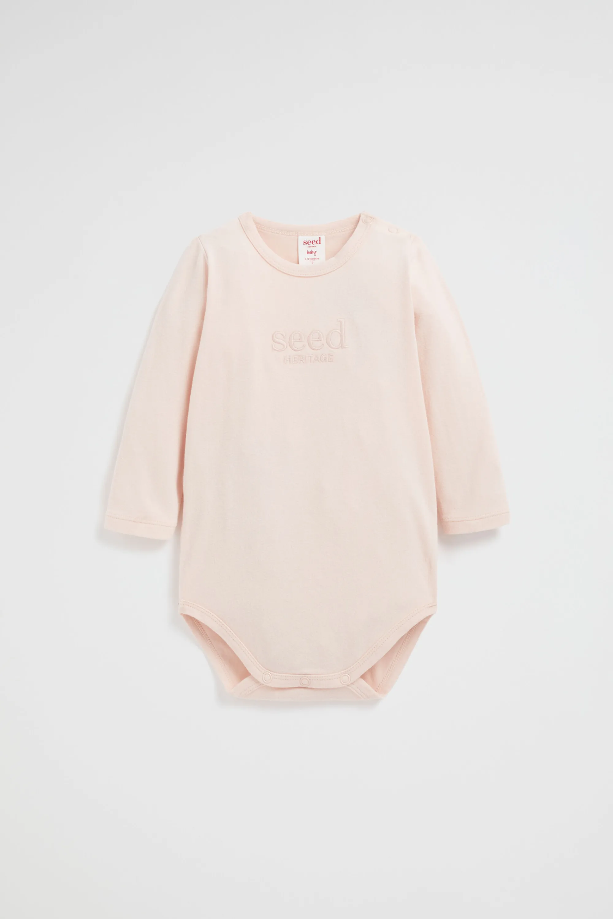 Newborn Seed Heritage Bodysuits & Onesies-Core Logo Bodysuit