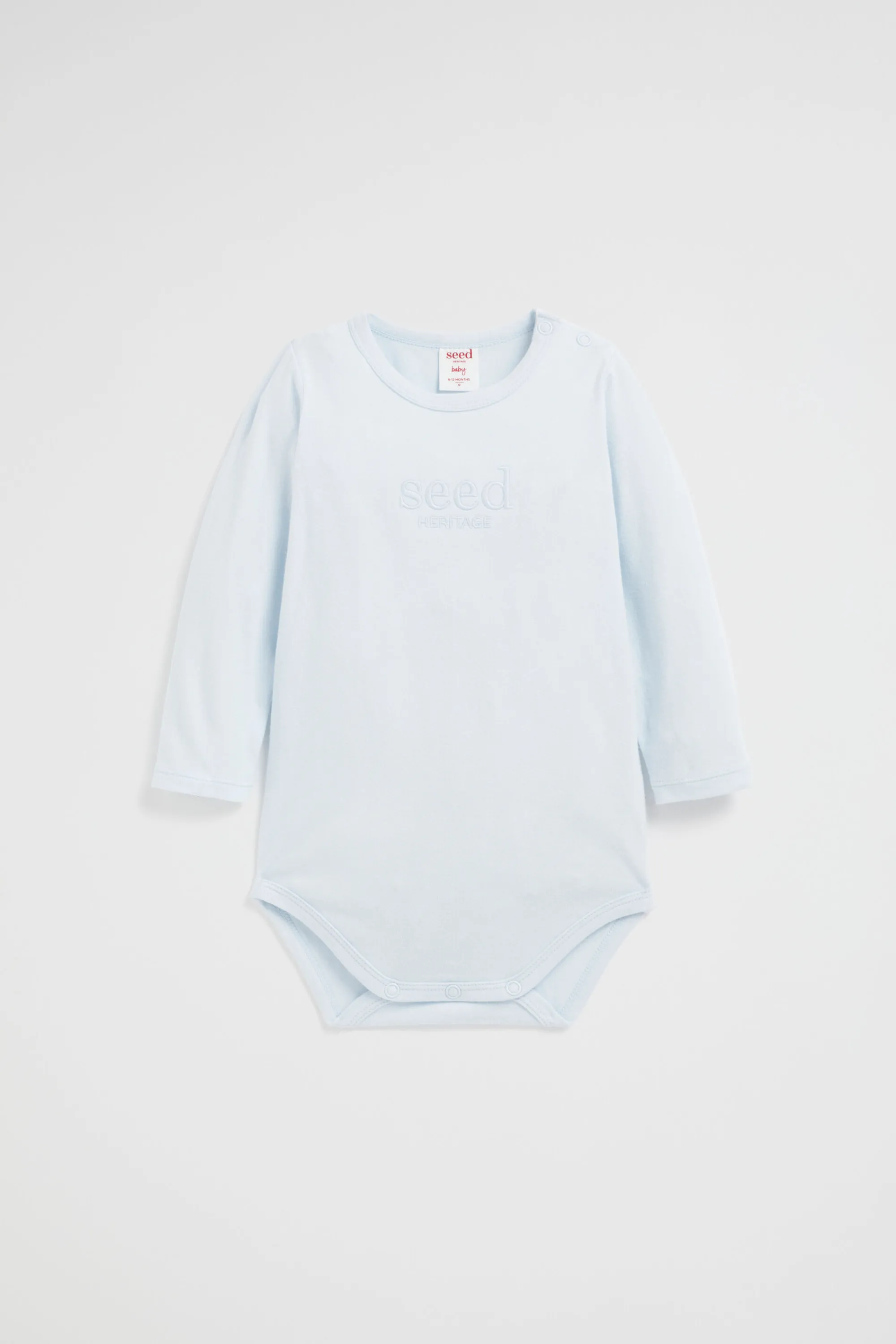 Newborn Seed Heritage Bodysuits & Onesies-Core Logo Bodysuit