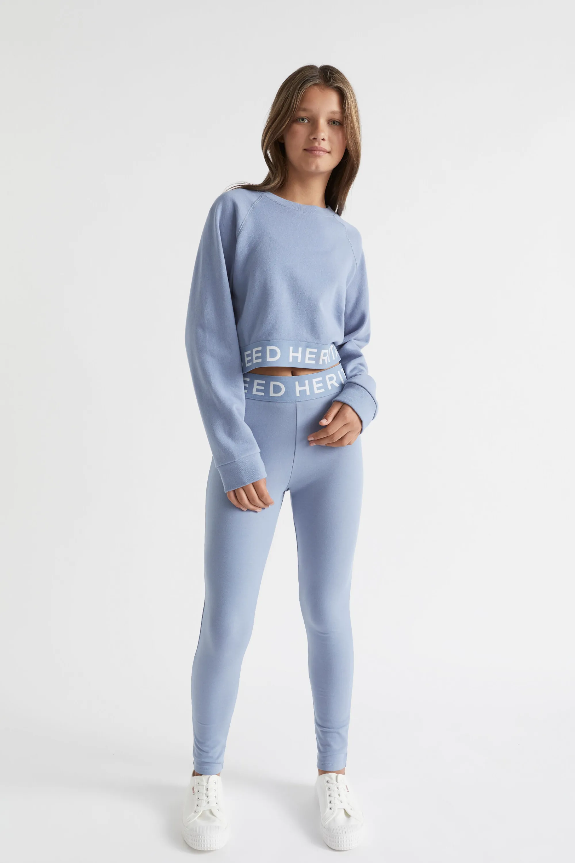 Teen Girl Seed Heritage Knitwear & Sweaters-Core Logo Hem Sweat