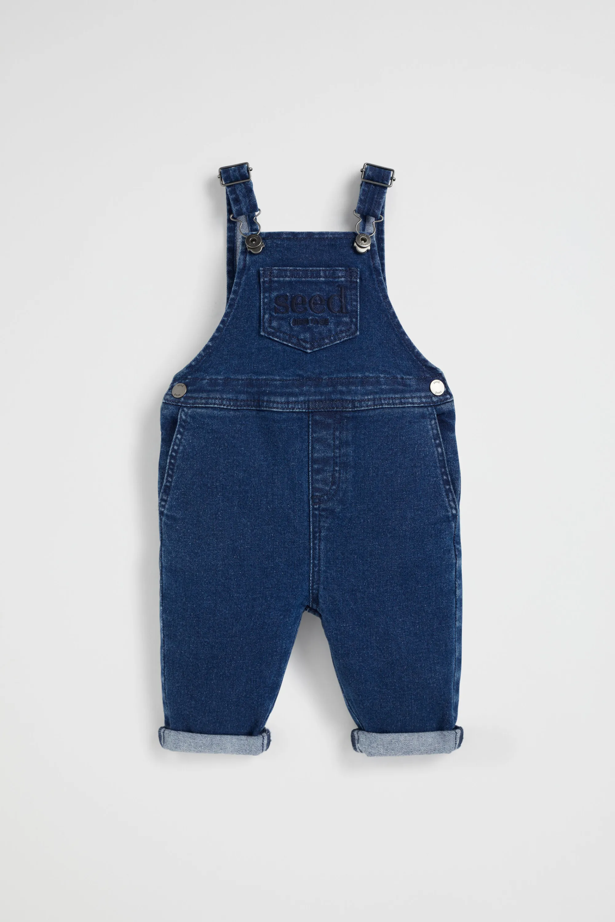 Baby Boy Seed Heritage Shorts-Core Logo Overall