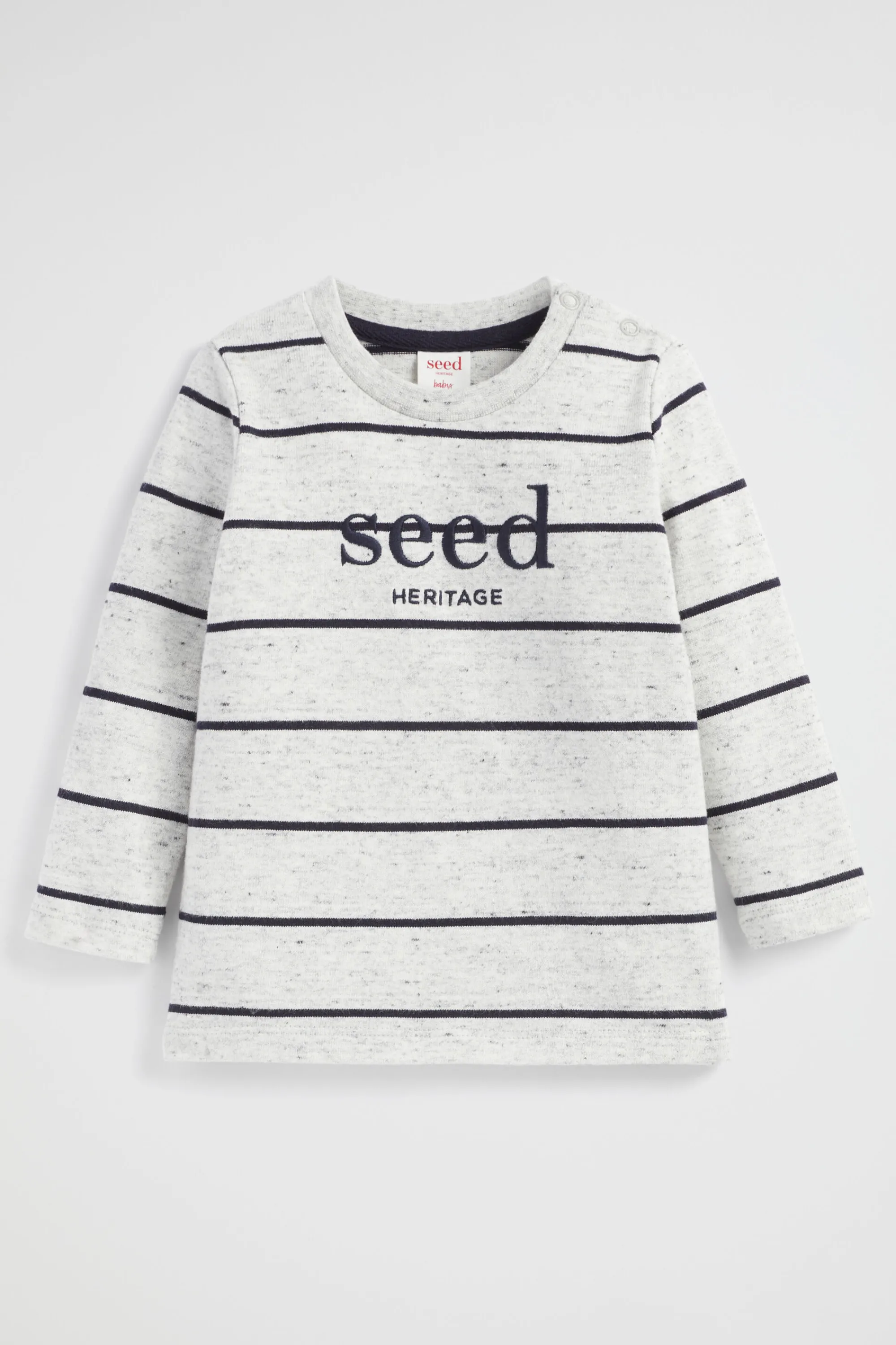 Baby Boy Seed Heritage T-Shirts & Tops-Core Logo Rugby Tee