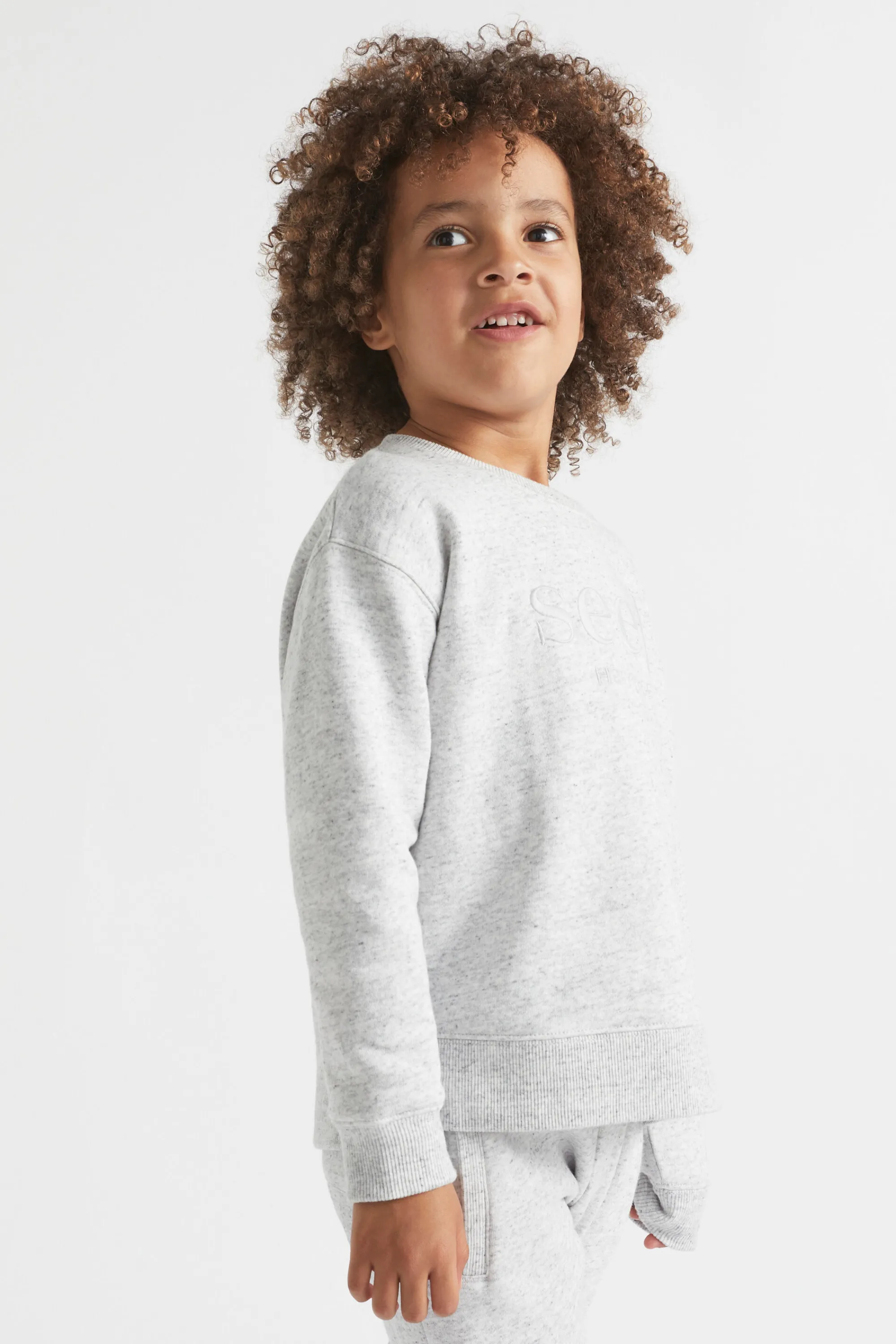 Boy Seed Heritage Knitwear & Sweaters-Core Logo Sweat