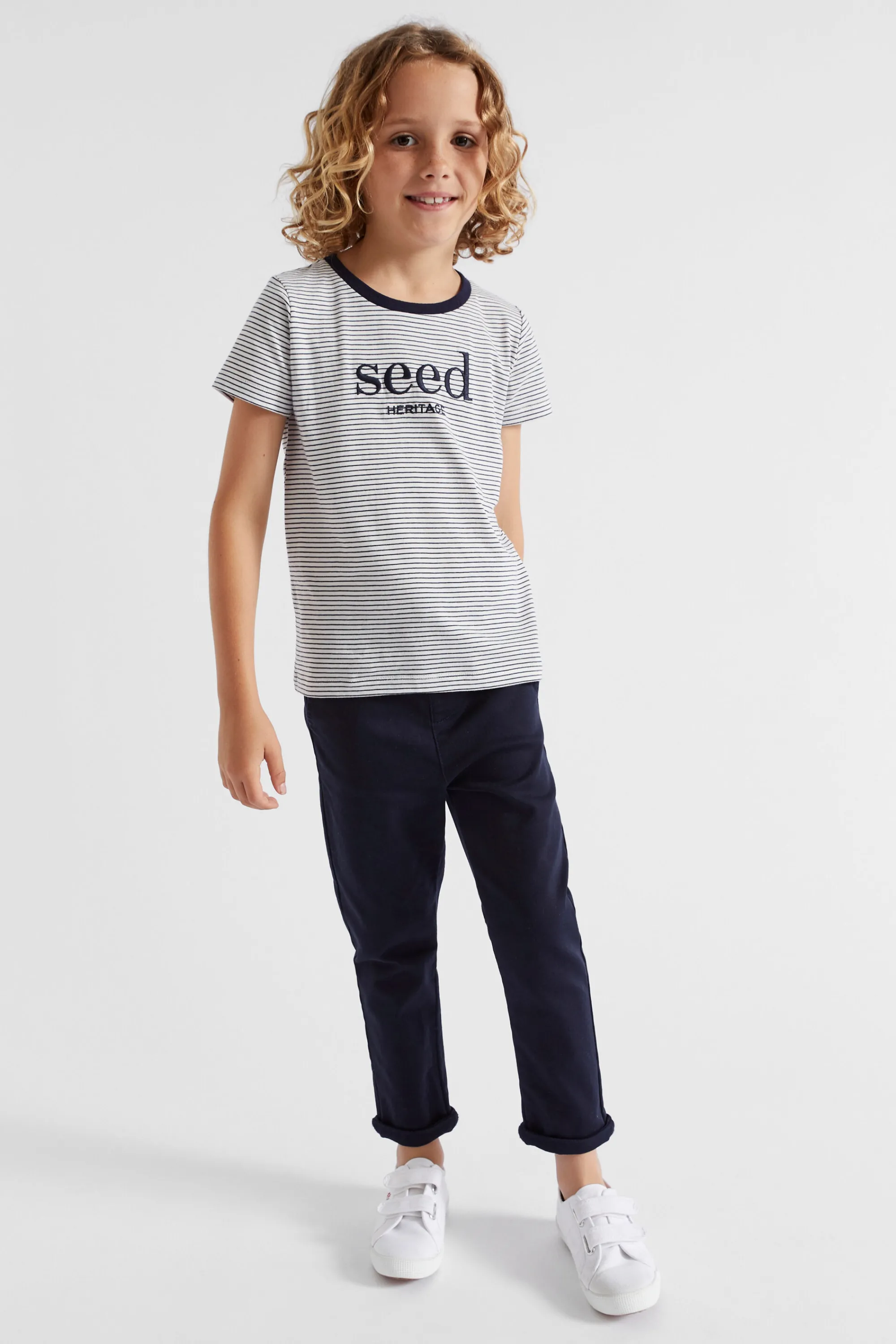 Boy Seed Heritage T-Shirts & Tops-Core Logo Tee