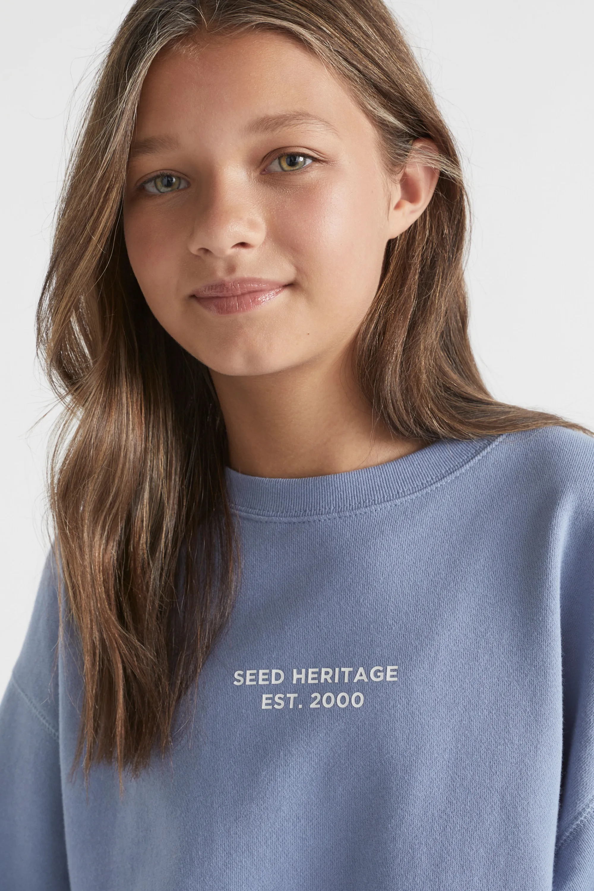 Teen Girl Seed Heritage Knitwear & Sweaters-Core Relaxed Sweat