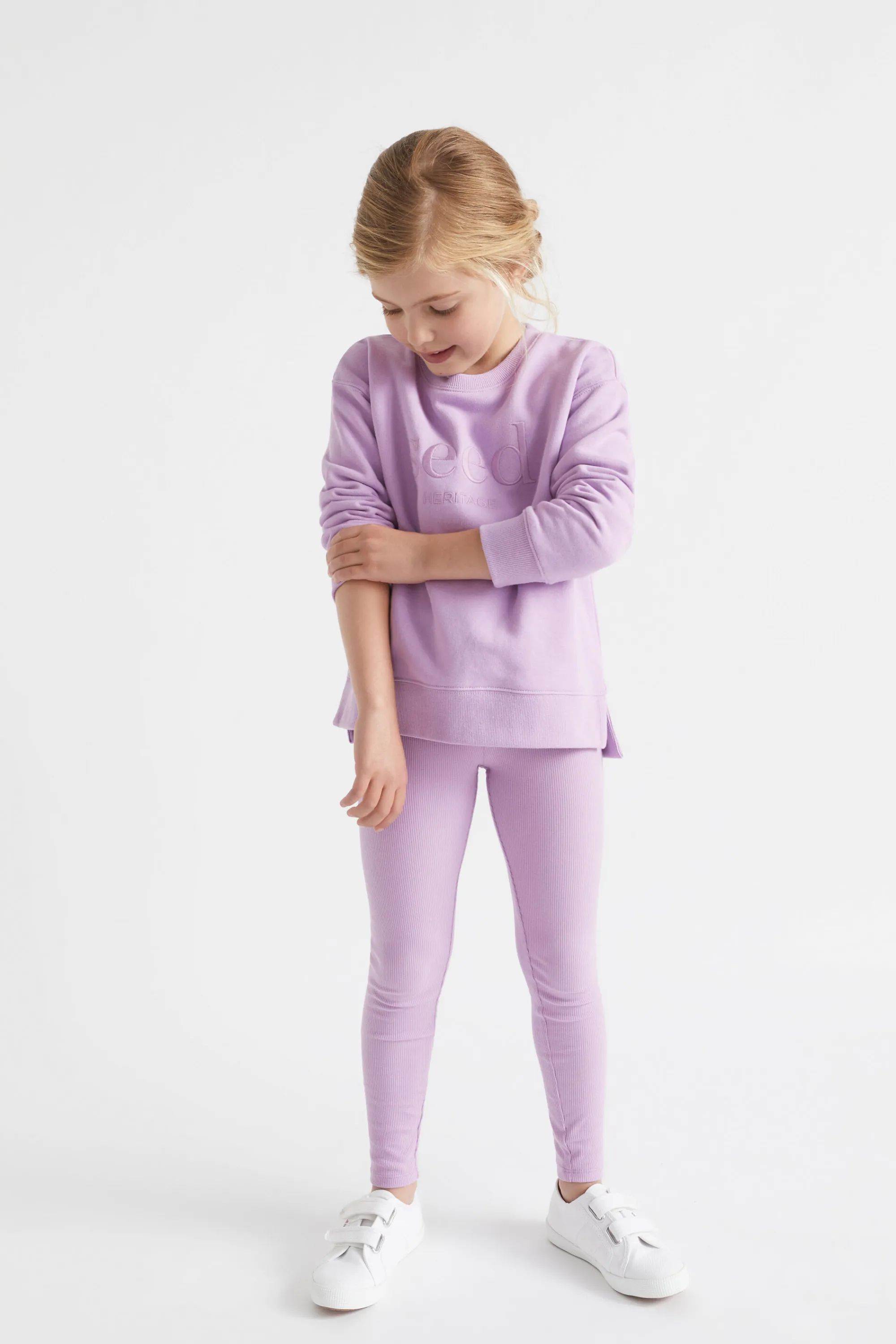 Girl Seed Heritage Pants-Core Rib Legging