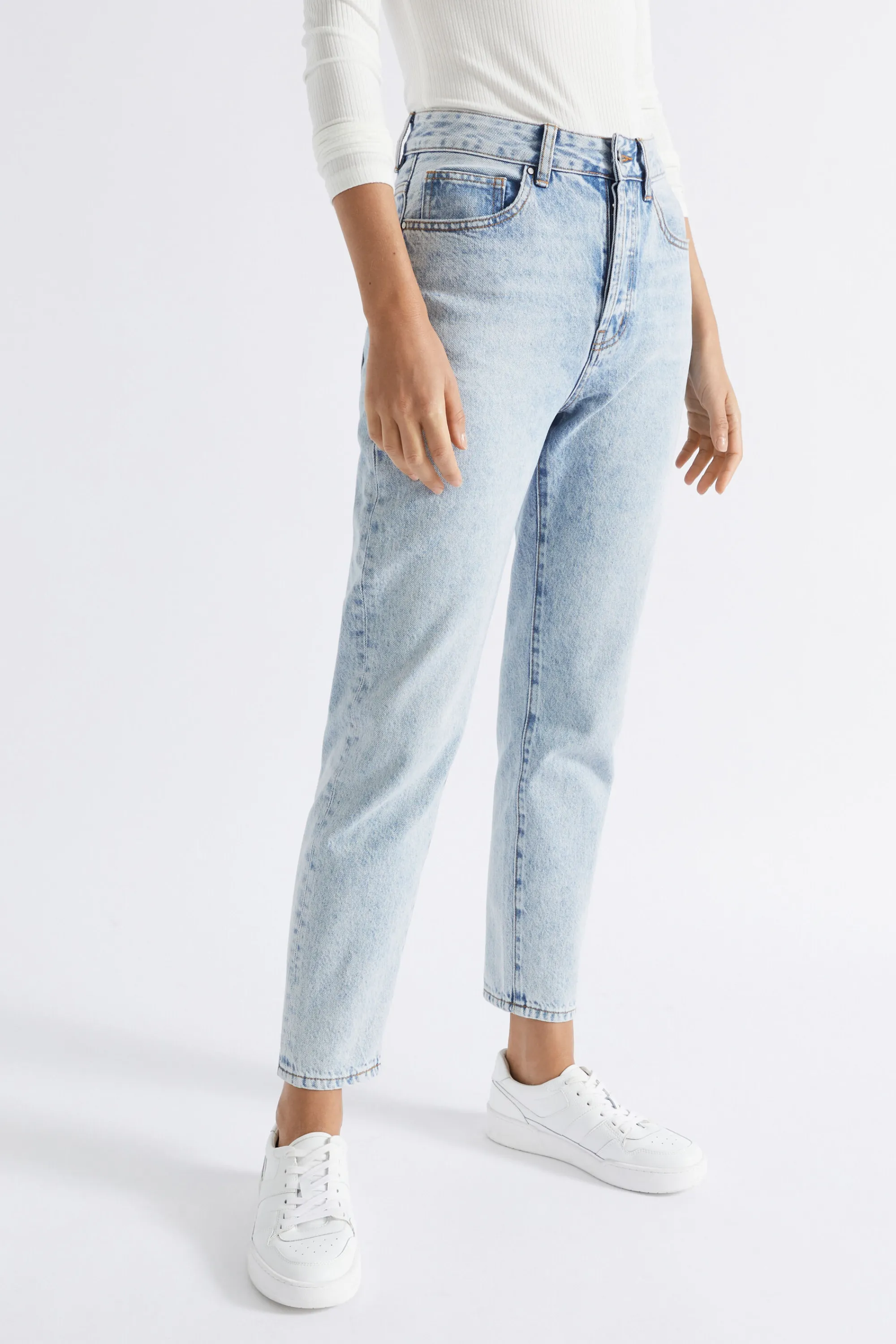 Woman Seed Heritage Pants-Core Slim Leg Rigid Jean