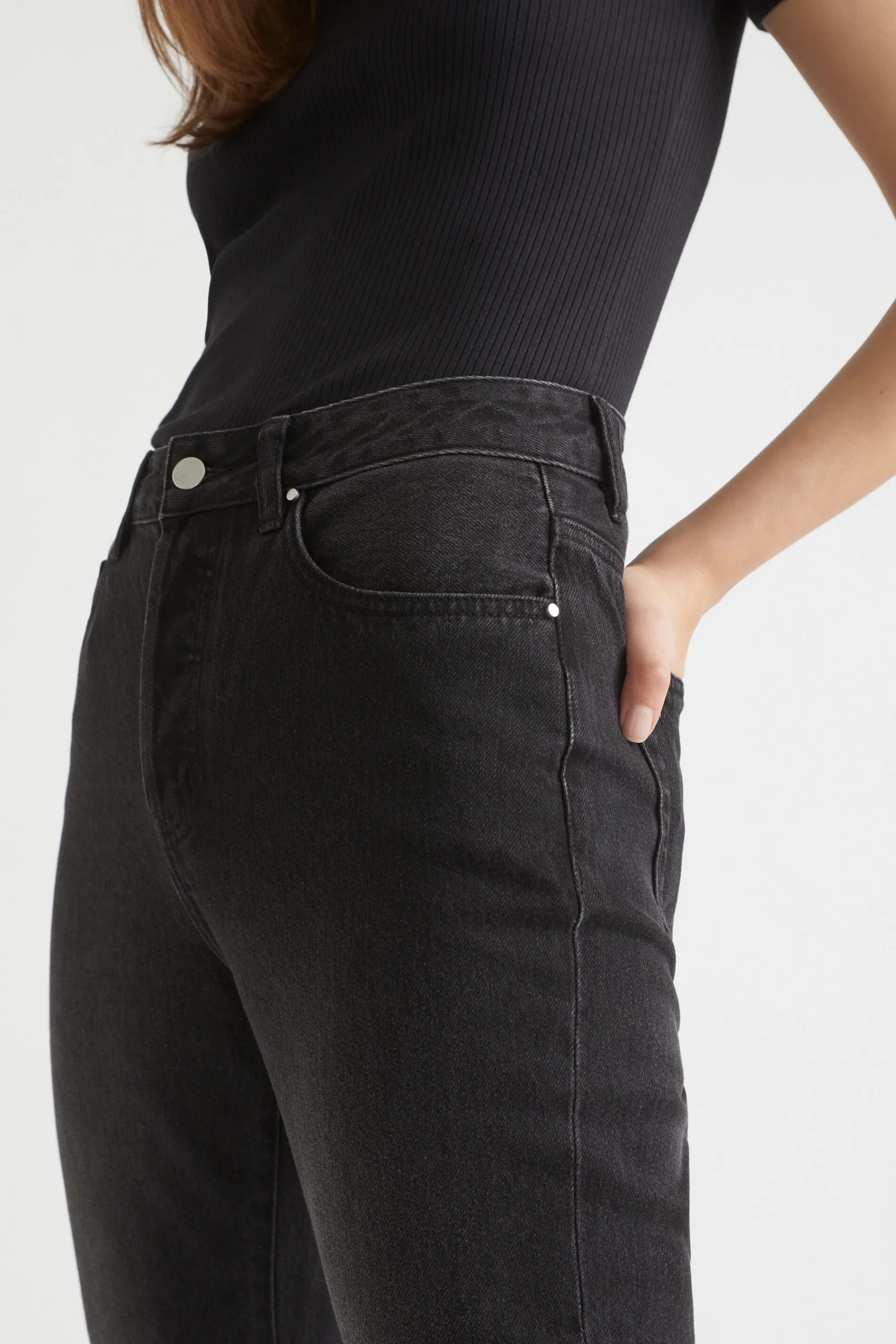 Woman Seed Heritage Pants-Core Slim Leg Rigid Jean