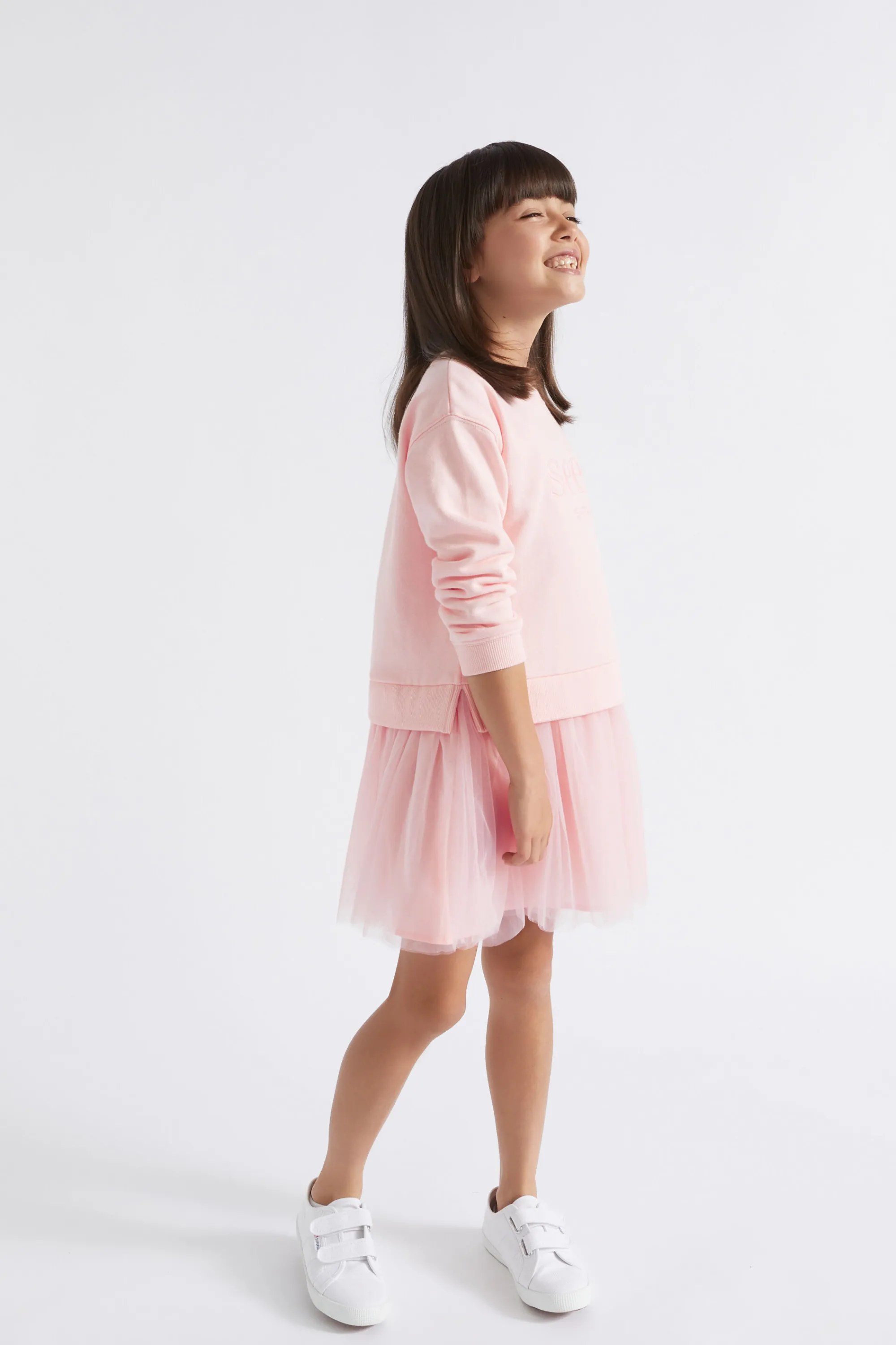 Girl Seed Heritage Dresses-Core Tutu Logo Dress