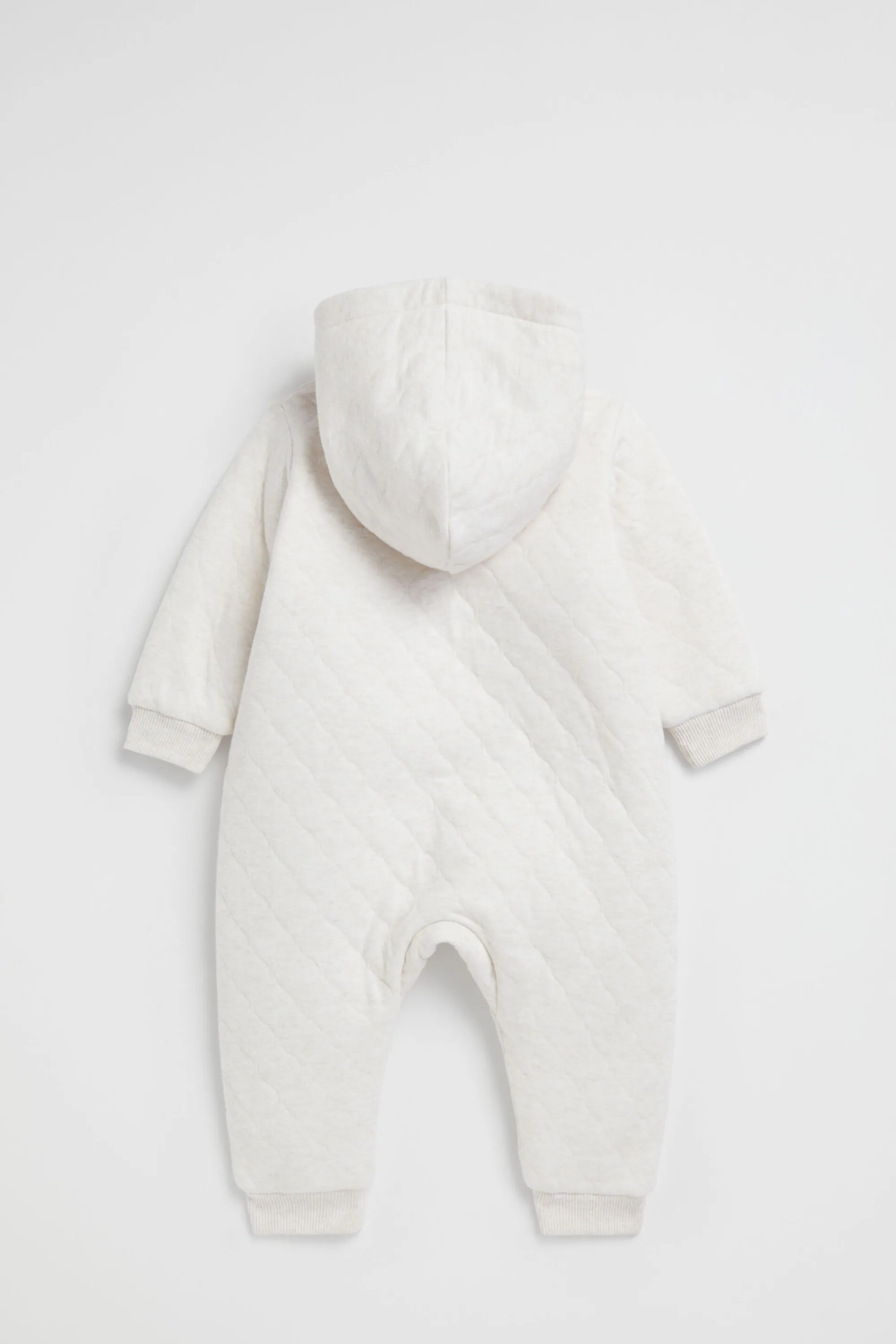 Newborn Seed Heritage Jumpsuits & Overalls-Cosy Quilted Zipsuit