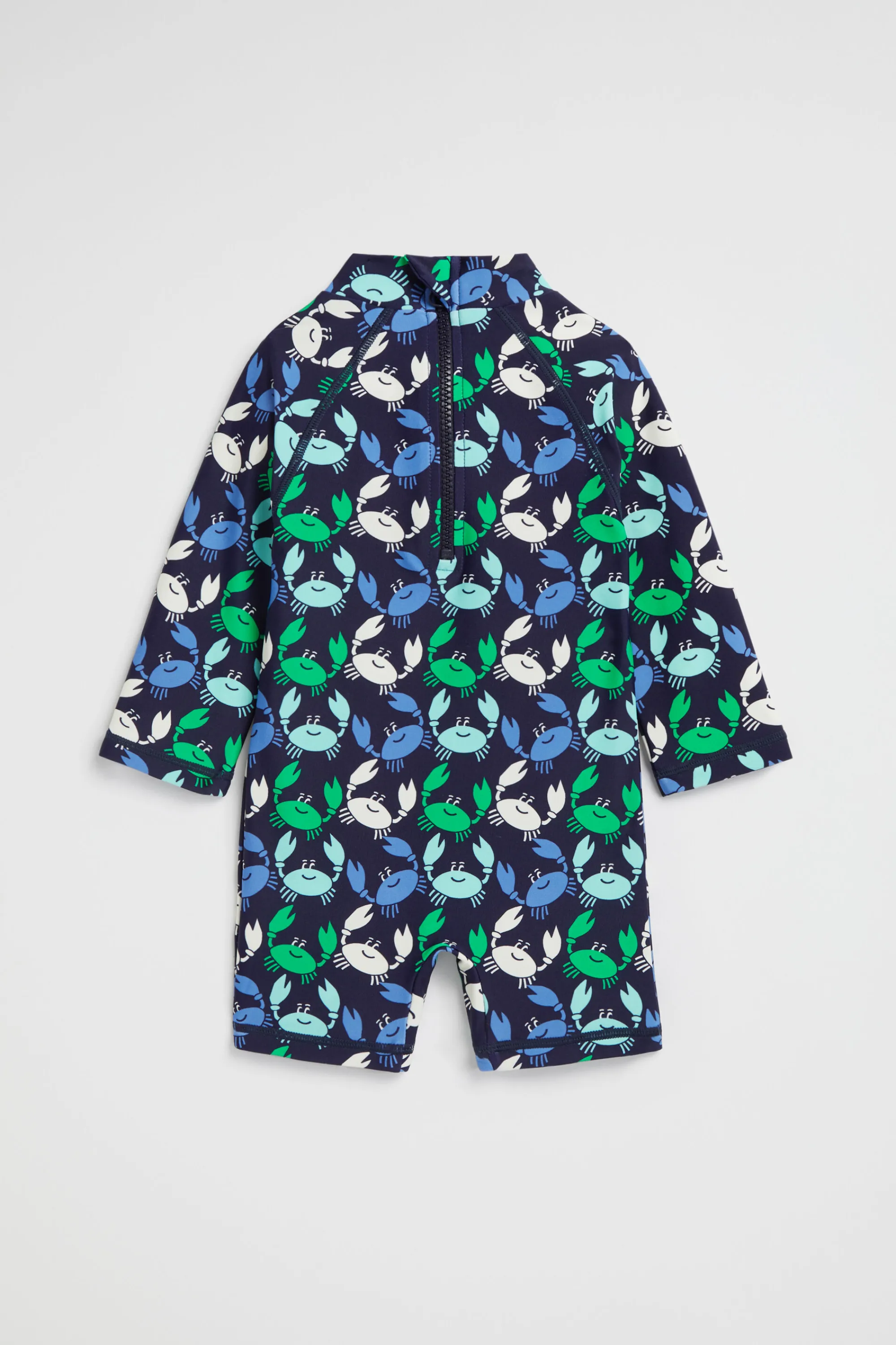 Baby Boy Seed Heritage Swimwear-Crab Rashsuit