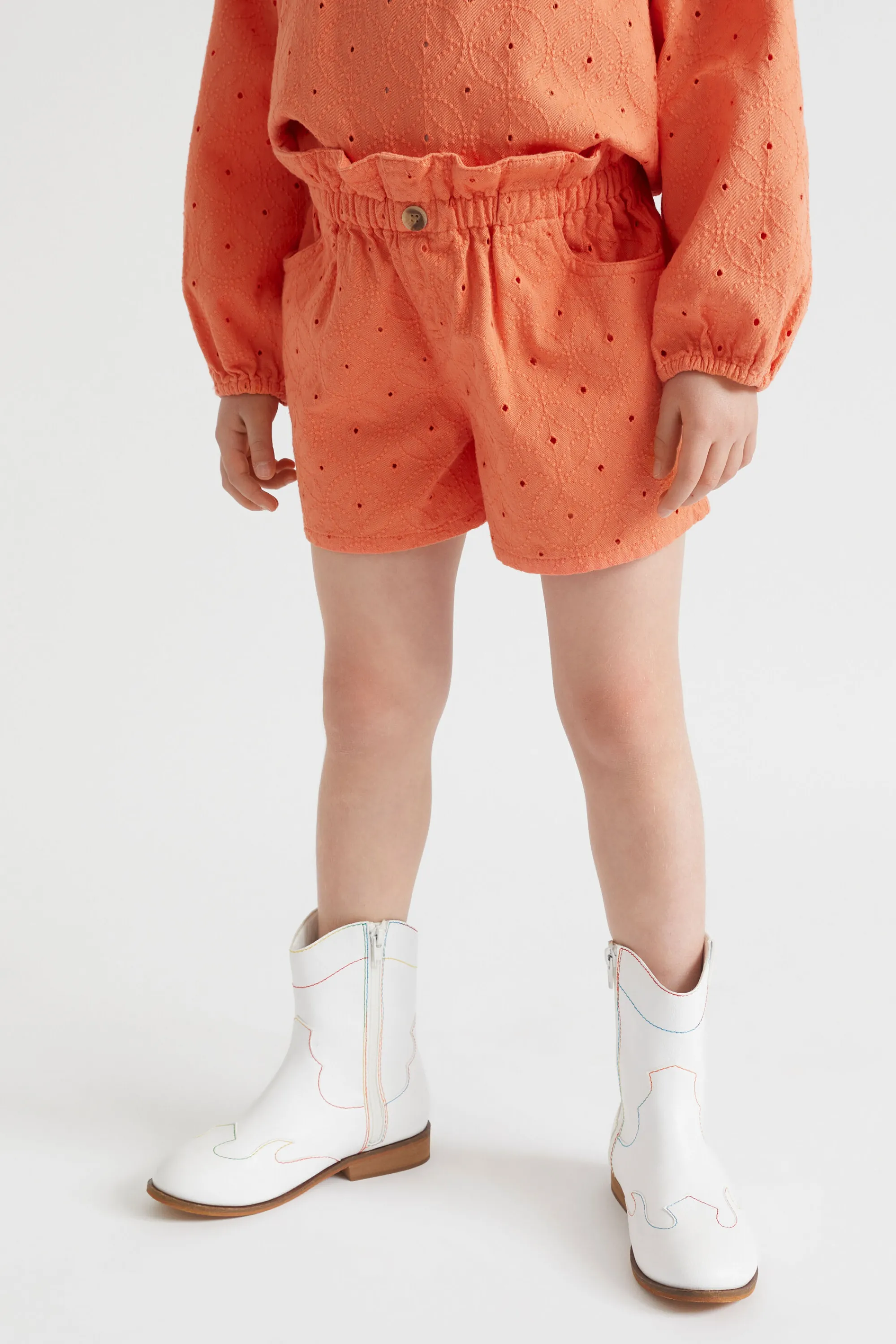 Girl Seed Heritage Shorts-Cutwork Short