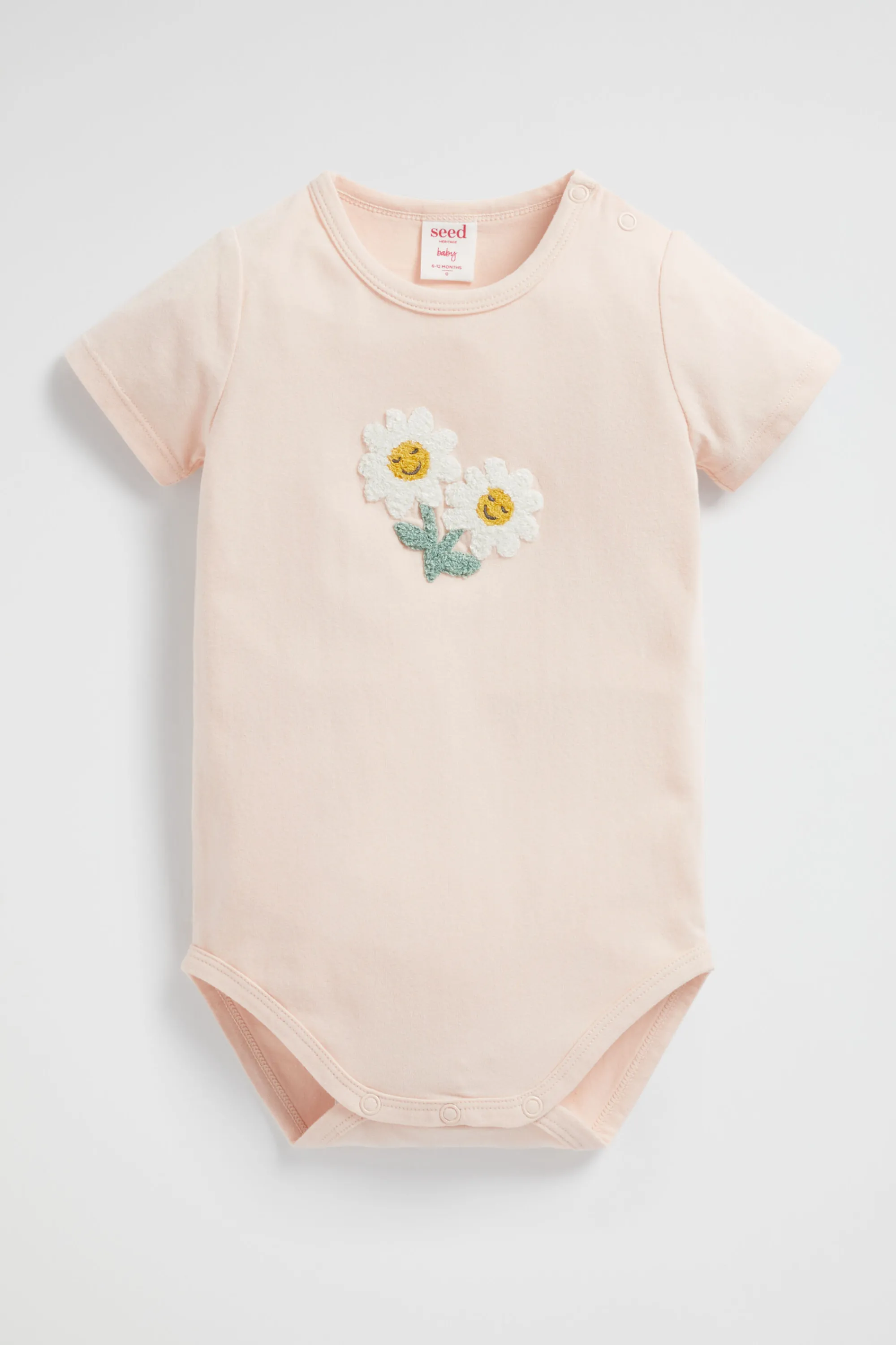 Newborn Seed Heritage Bodysuits & Onesies-Daisy Bodysuit