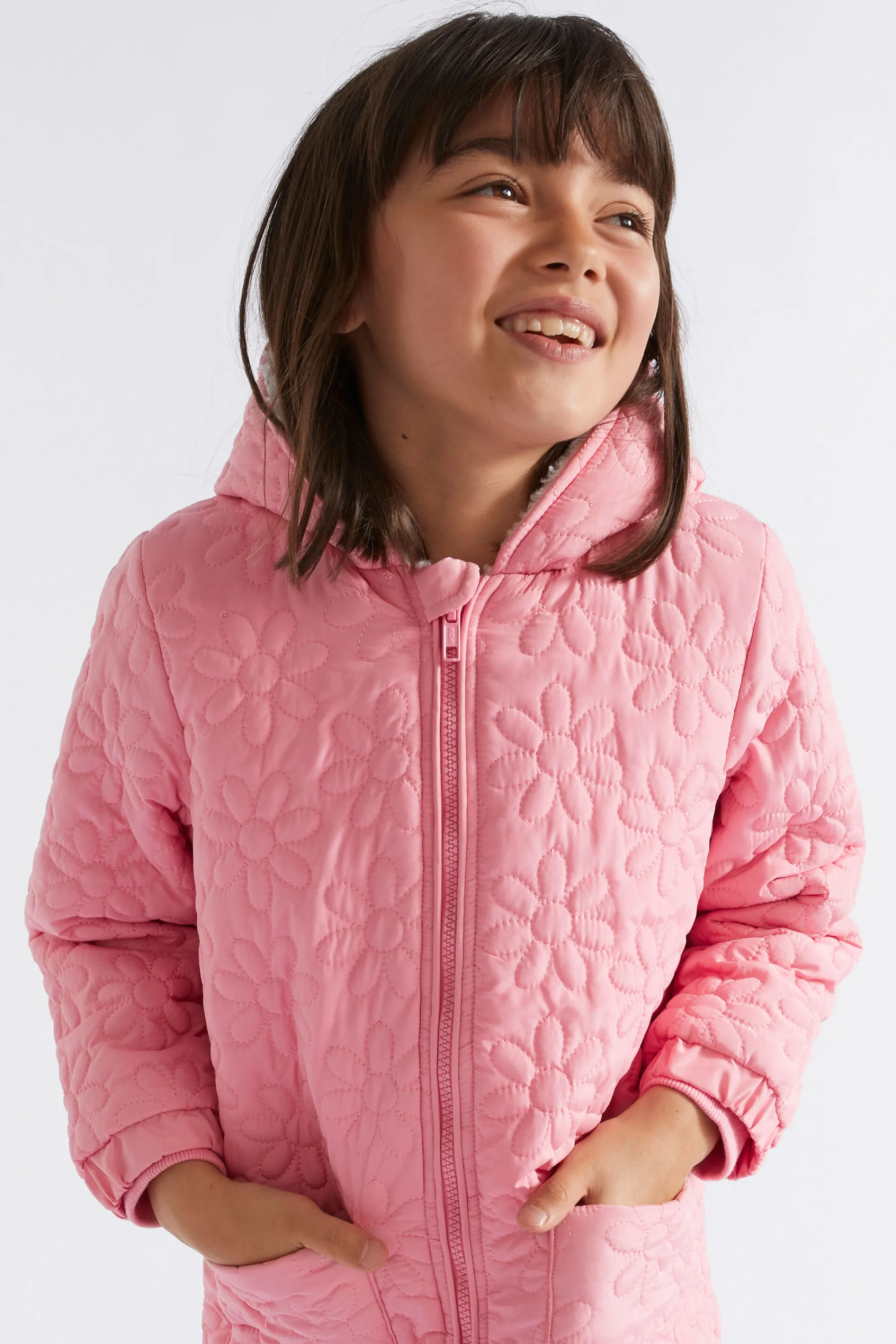 Girl Seed Heritage Jackets & Vests-Daisy Quilted Anorak