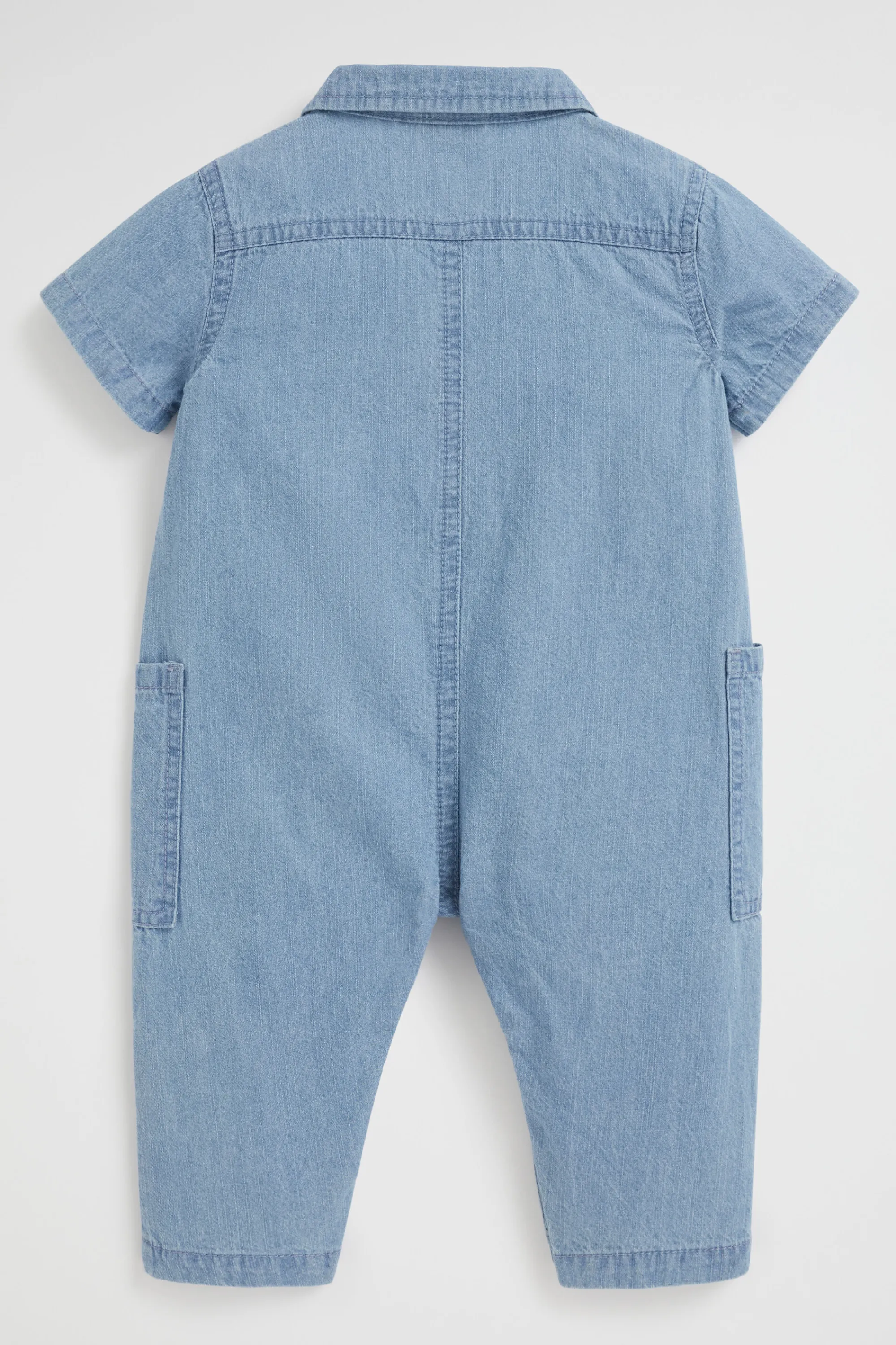 Baby Boy Seed Heritage Denim & Jeans-Denim Romper