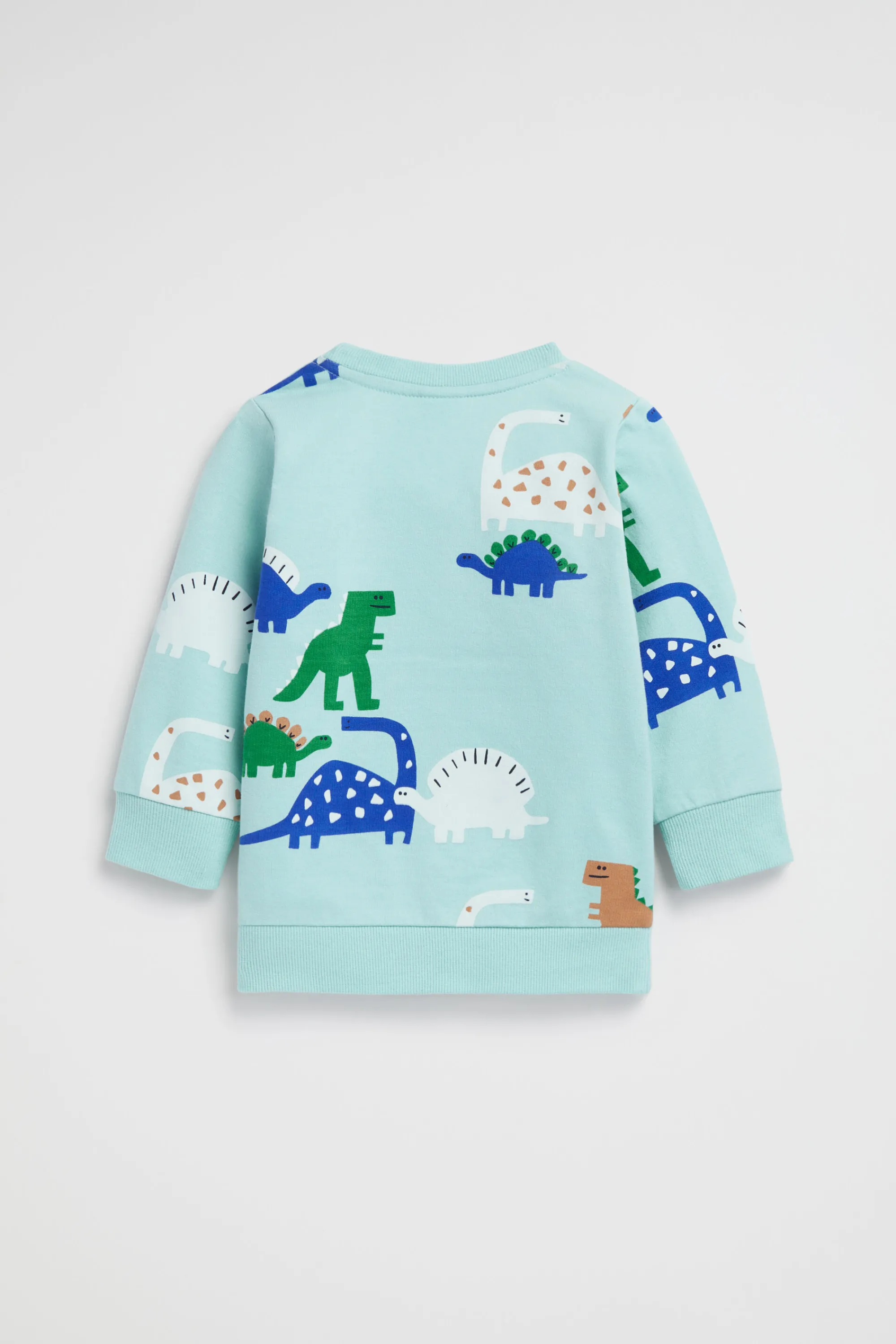 Baby Boy Seed Heritage Knitwear & Sweaters-Dino Sweat