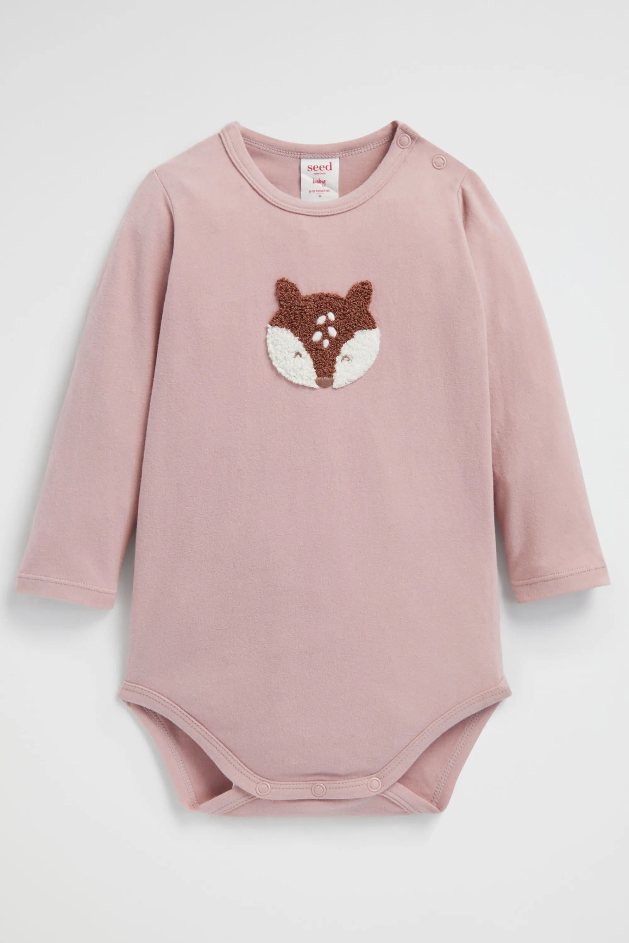 Newborn Seed Heritage Bodysuits & Onesies-Fawn Bodysuit