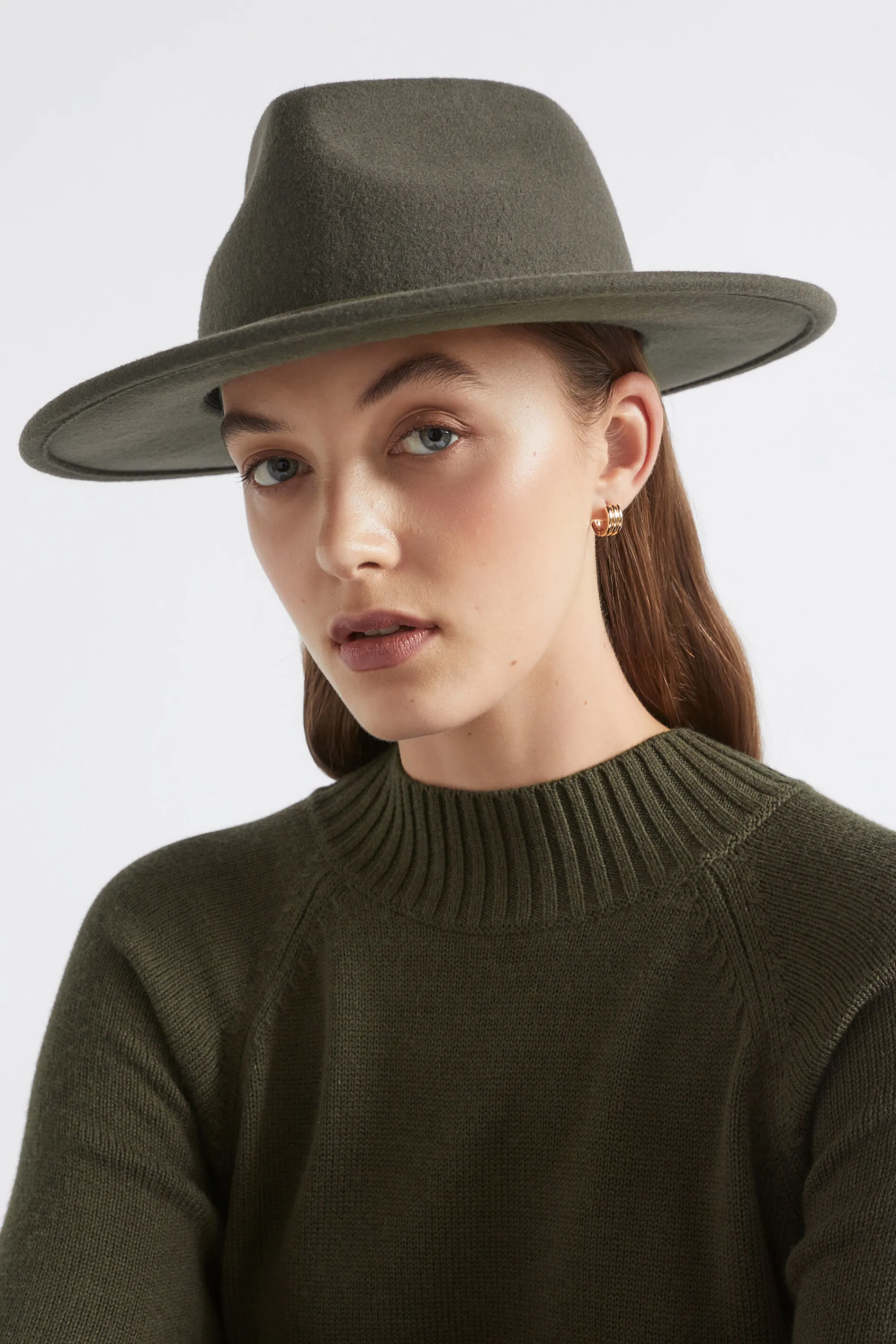 Woman Seed Heritage Hats & Gloves-Felt Fedora