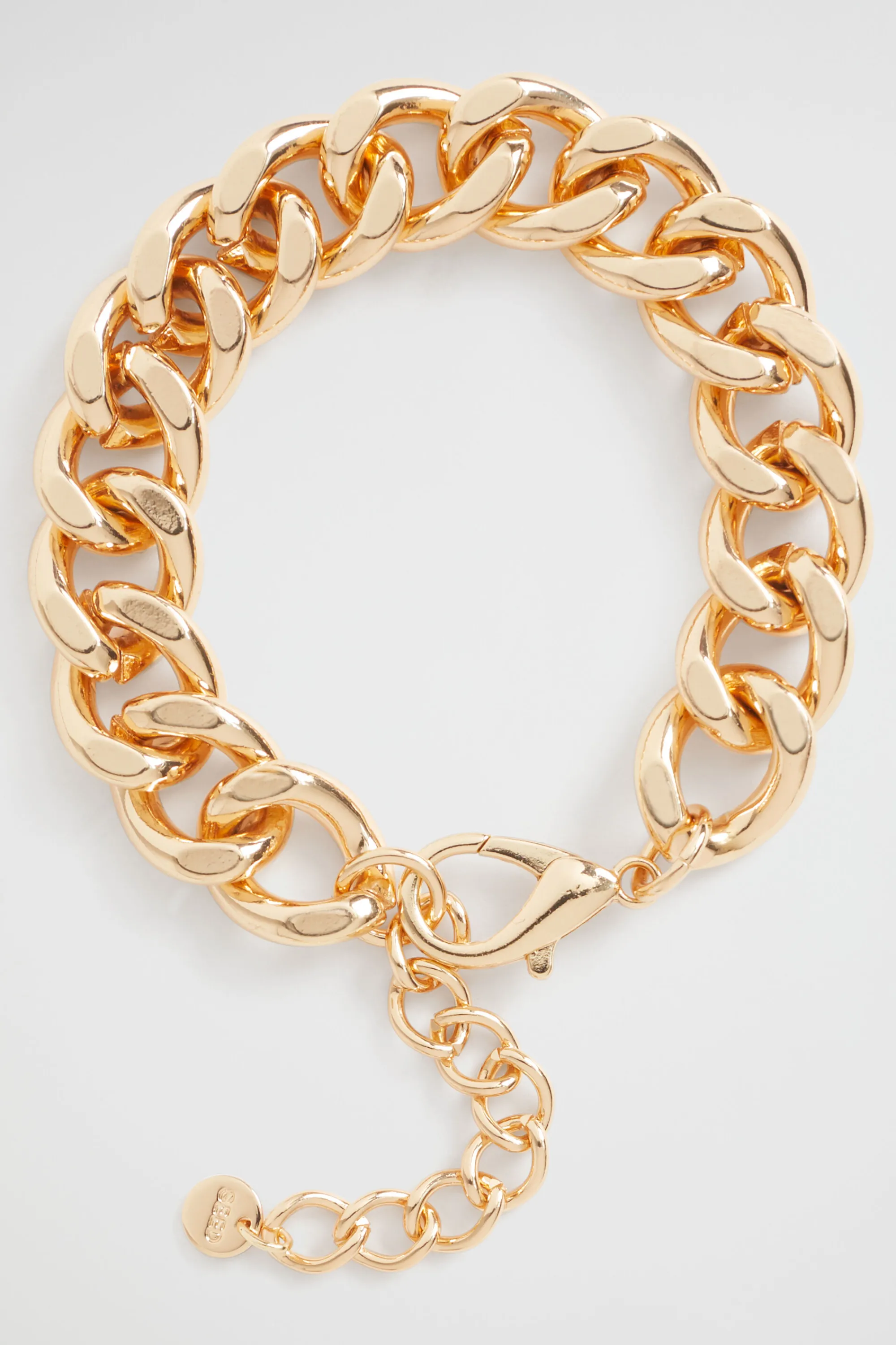 Woman Seed Heritage Jewellery-Flat Curb Chain Bracelet