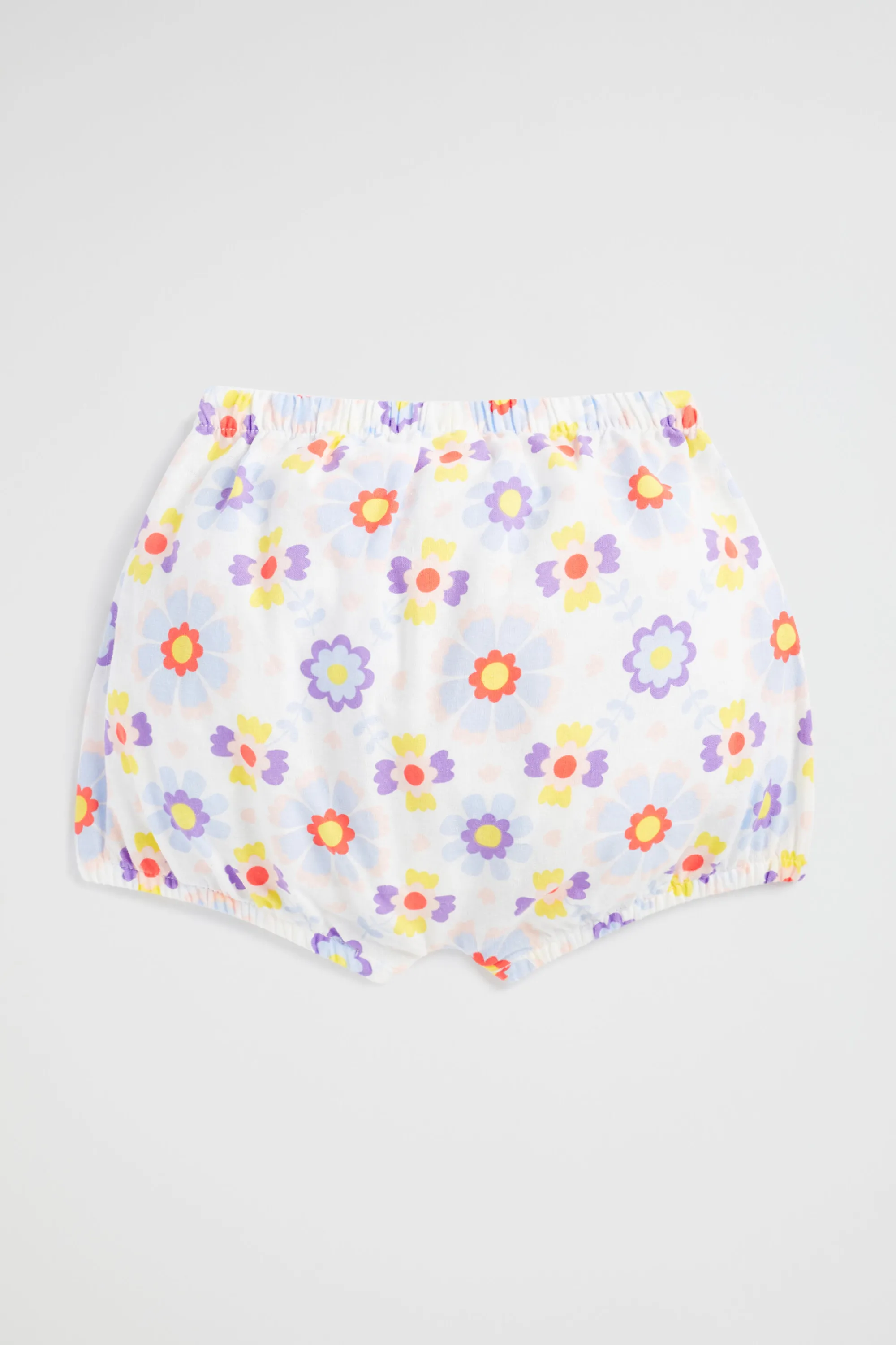 Baby Girl Seed Heritage Shorts-Floral Yardage Bloomer