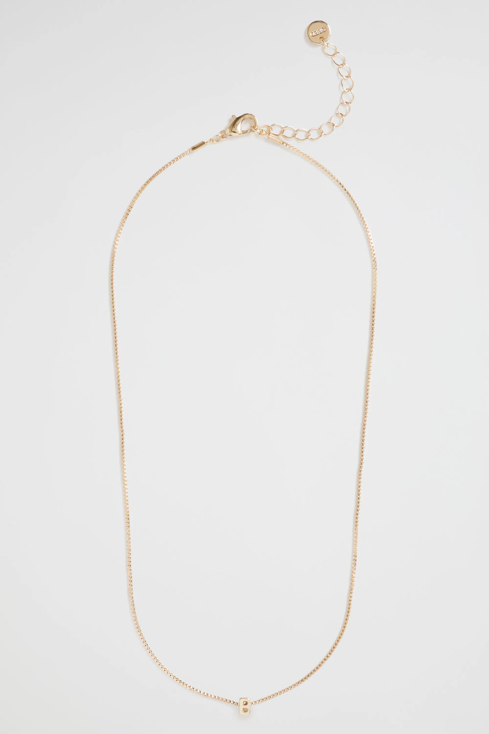 Woman Seed Heritage Jewellery-Gold Initial Necklace