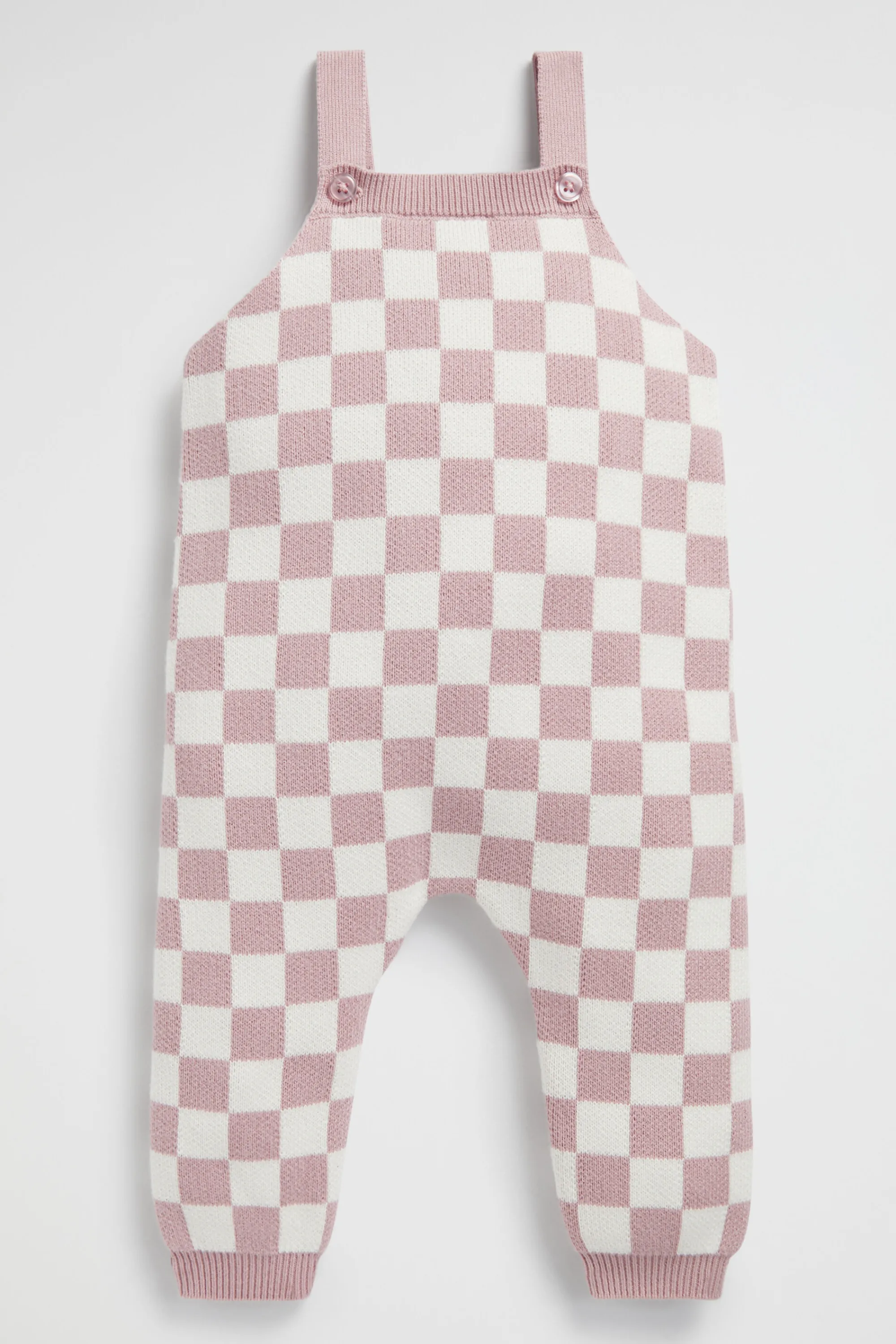 Newborn Seed Heritage Knitwear & Sweaters-Grid Check Overall