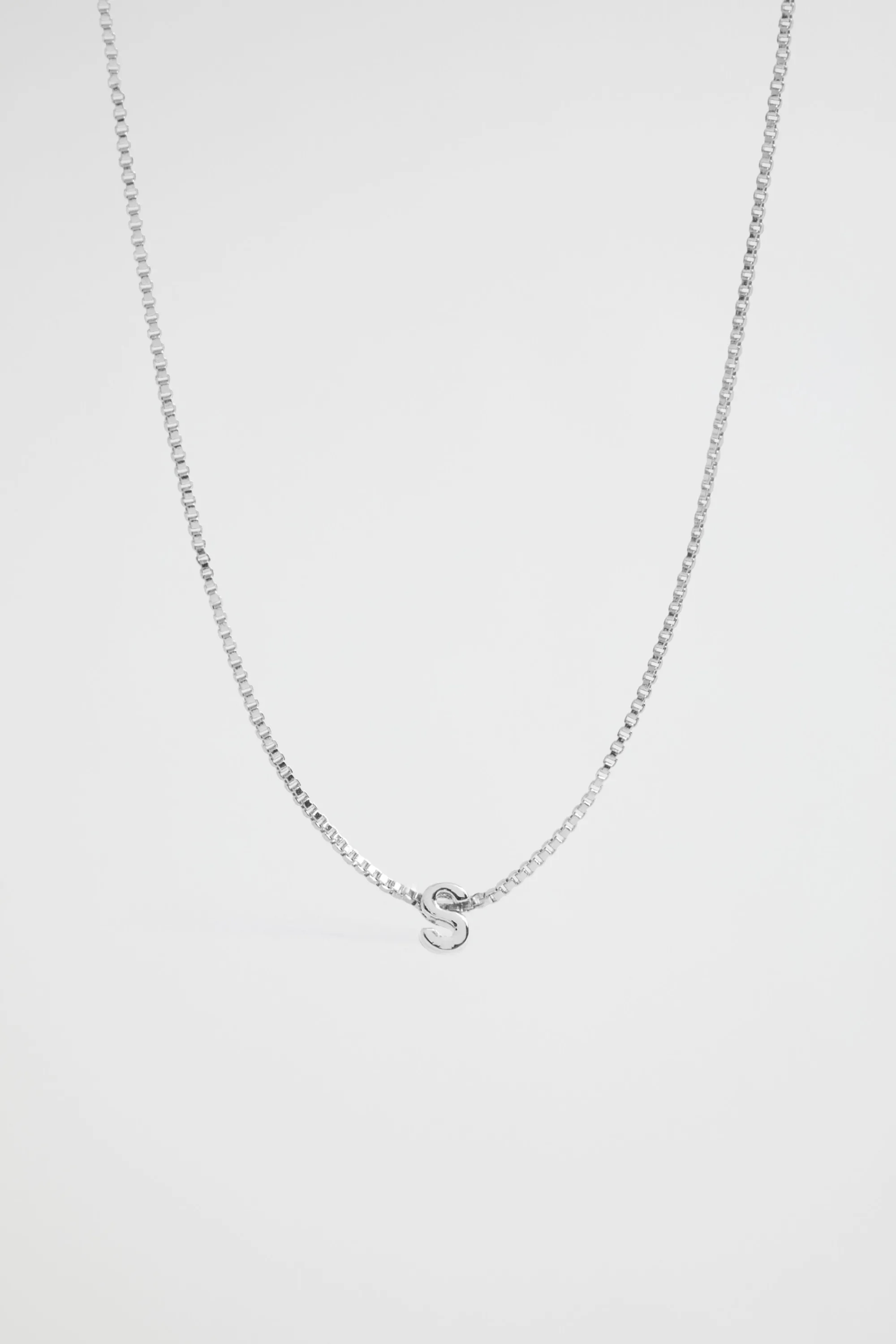 Woman Seed Heritage Jewellery-Ilver Initial Necklace