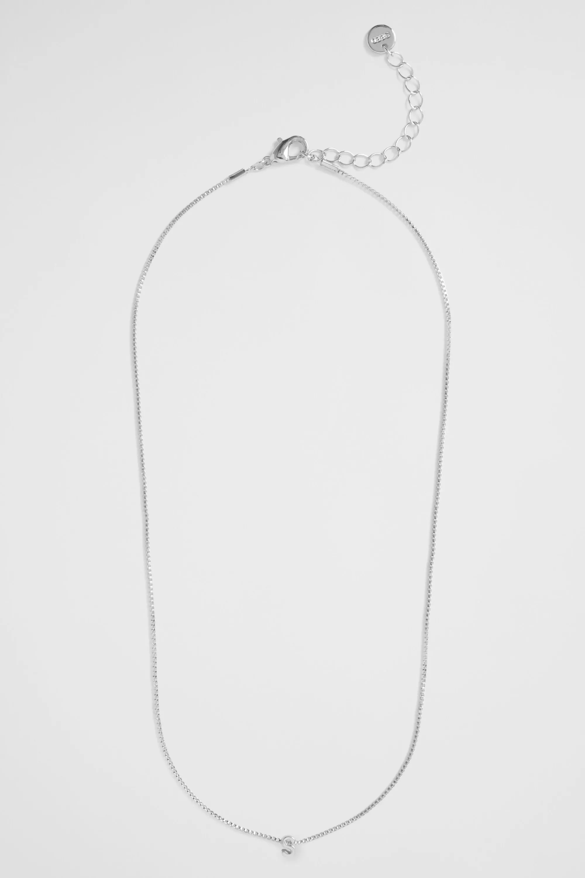 Woman Seed Heritage Jewellery-Ilver Initial Necklace