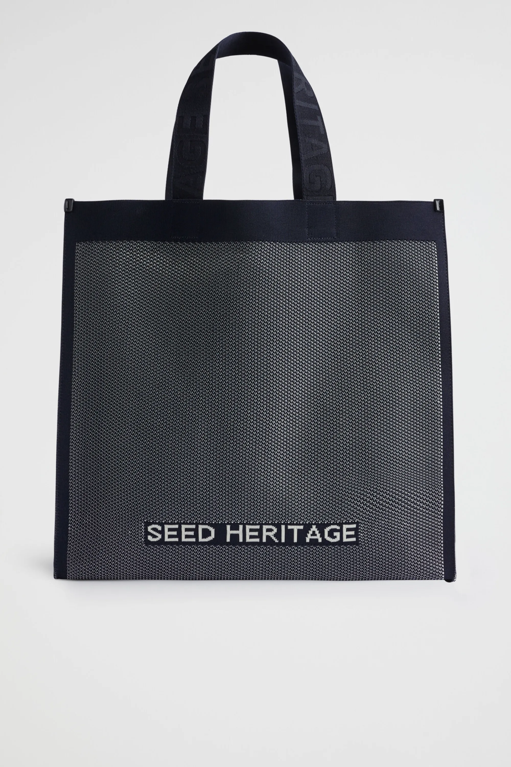 Woman Seed Heritage Beach Bags-Knitted Tote