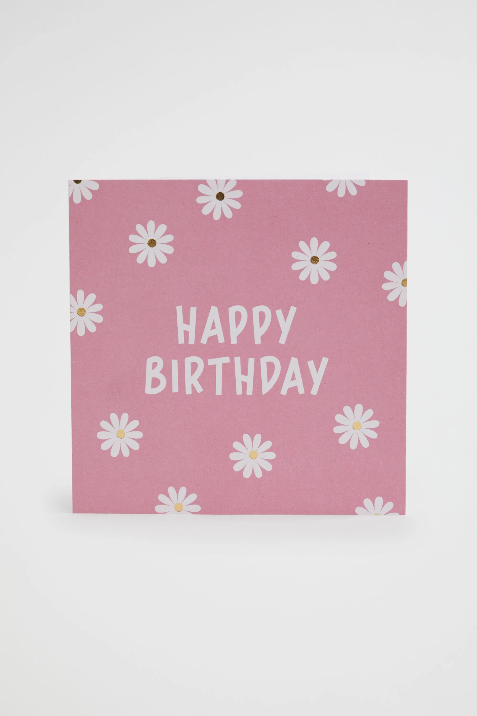 Newborn Seed Heritage Stationery-Large Happy Birthday Flower Card