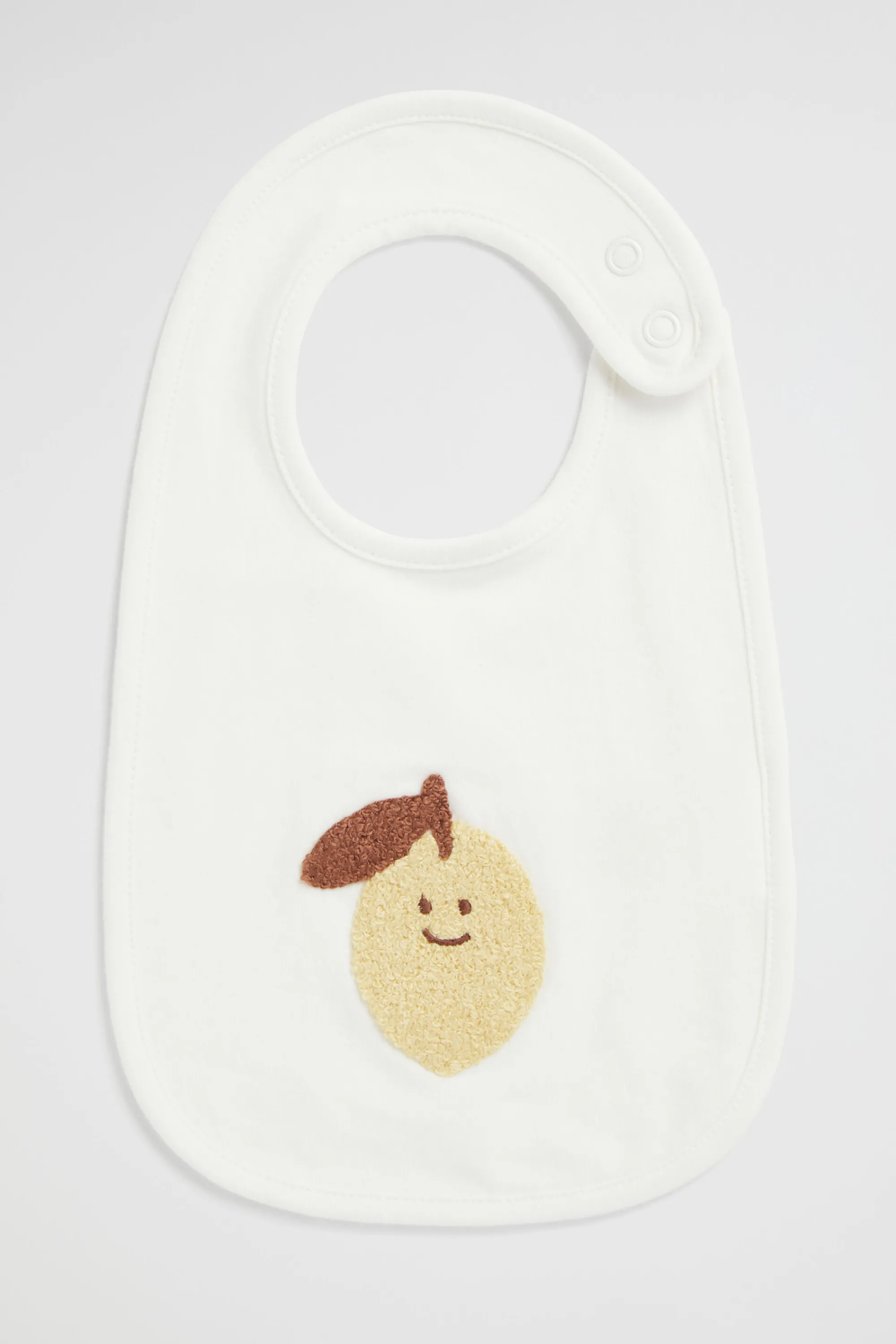 Newborn Seed Heritage Bibs-Lemon Bib