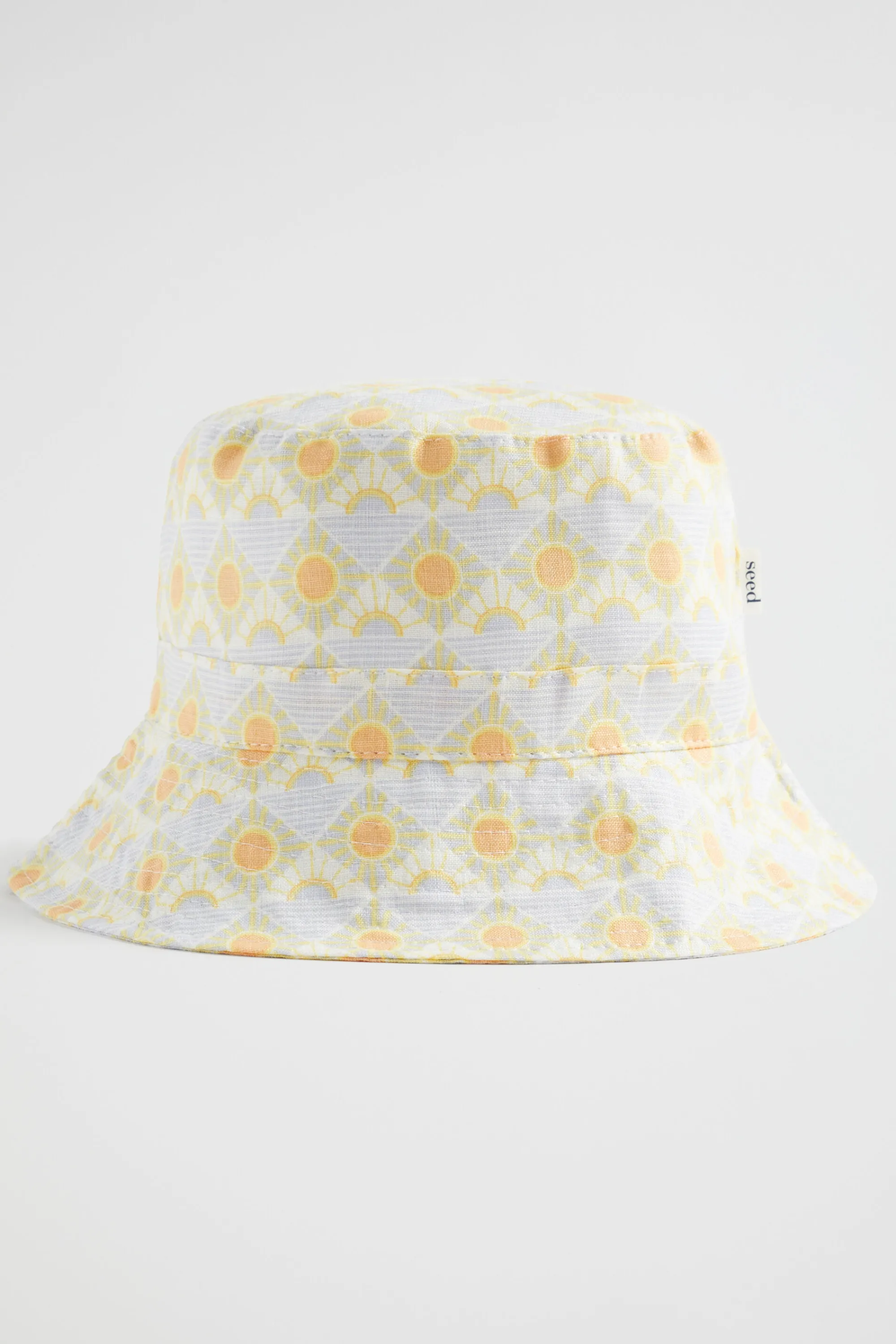 Girl Seed Heritage Hats & Beanies & Caps-Linen Bucket Hat