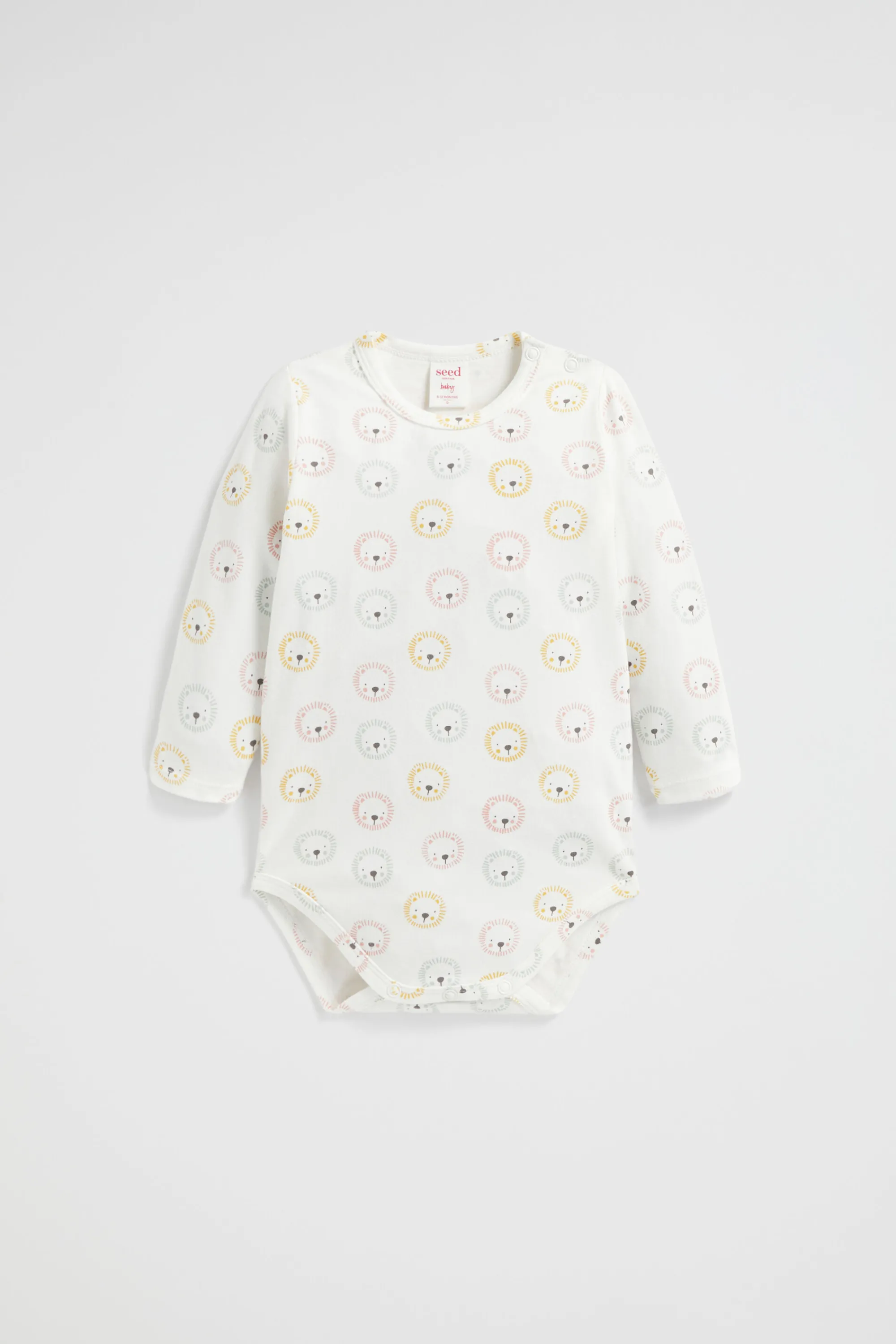 Newborn Seed Heritage Bodysuits & Onesies-Lion Bodysuit